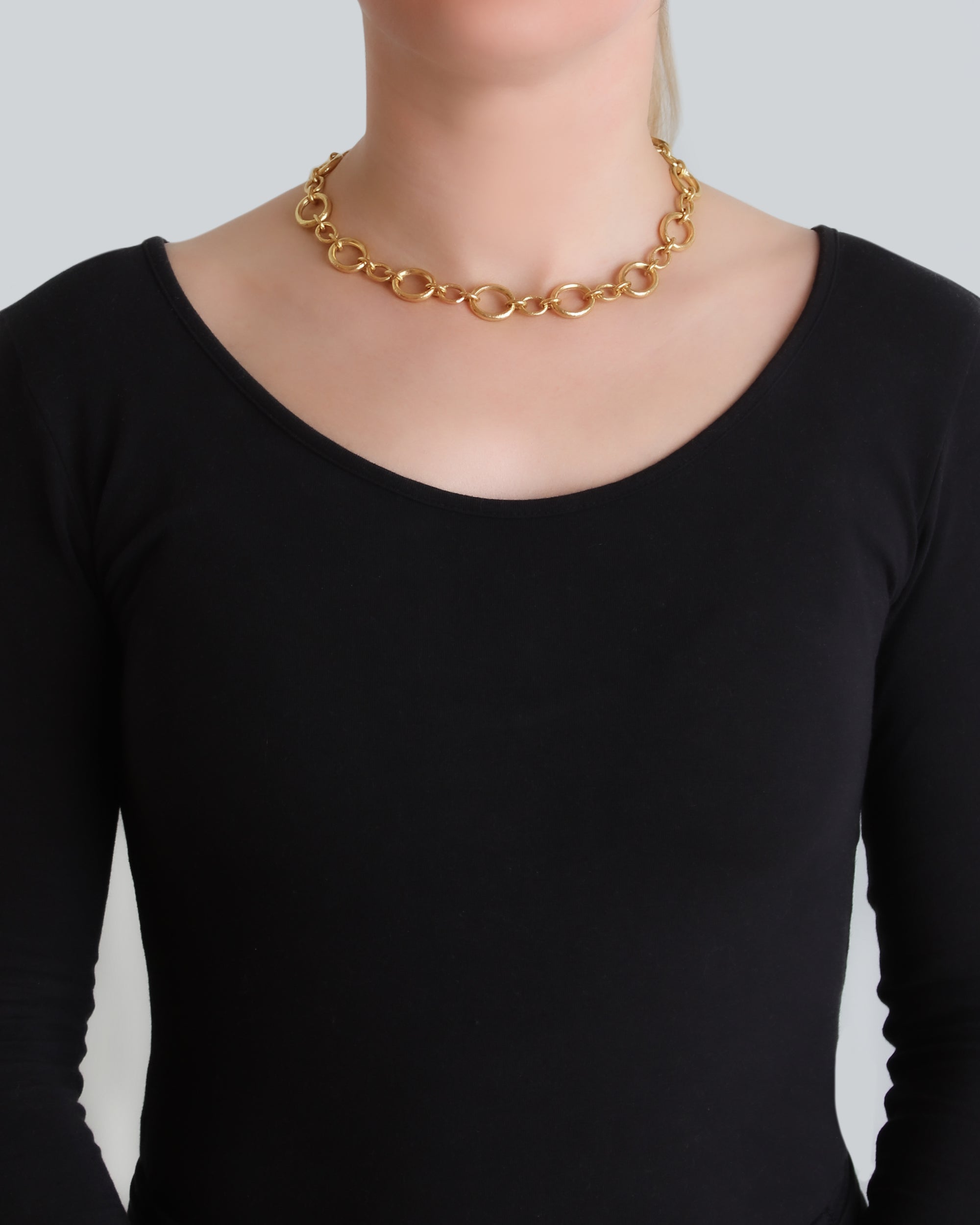 New San Remo Link Necklace - 17"