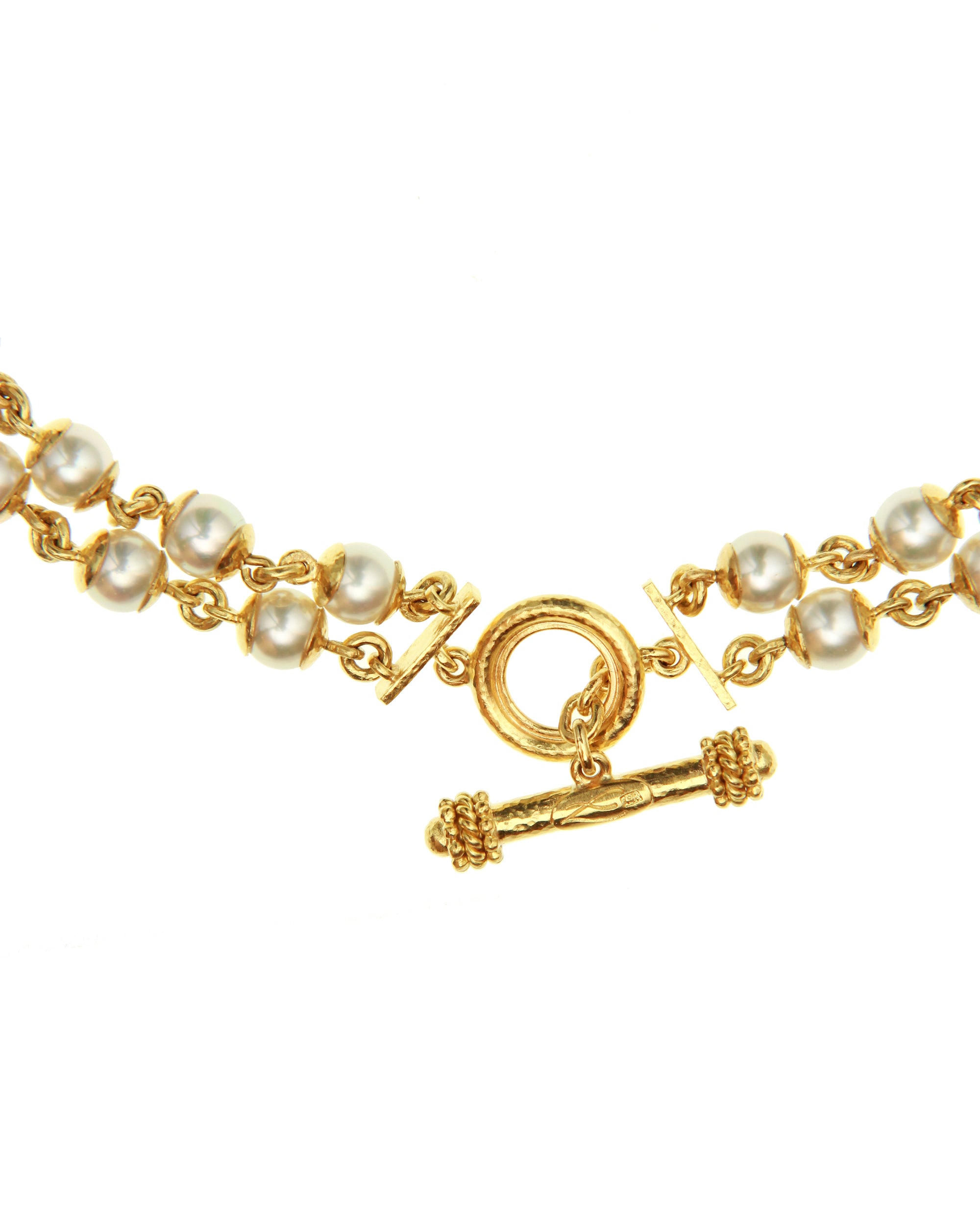 Rock Crystal and Pearl Necklace