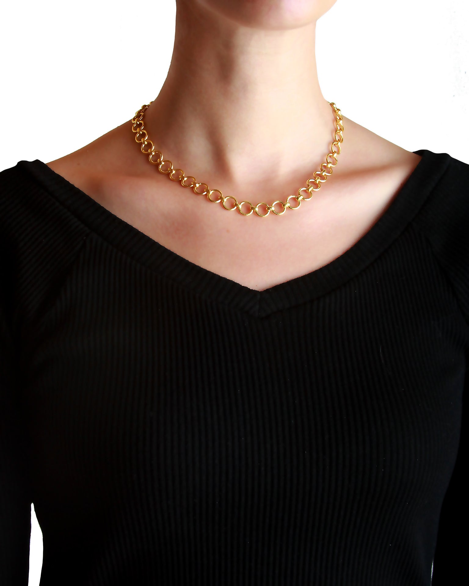 'Farnese' Link Necklace - 17"