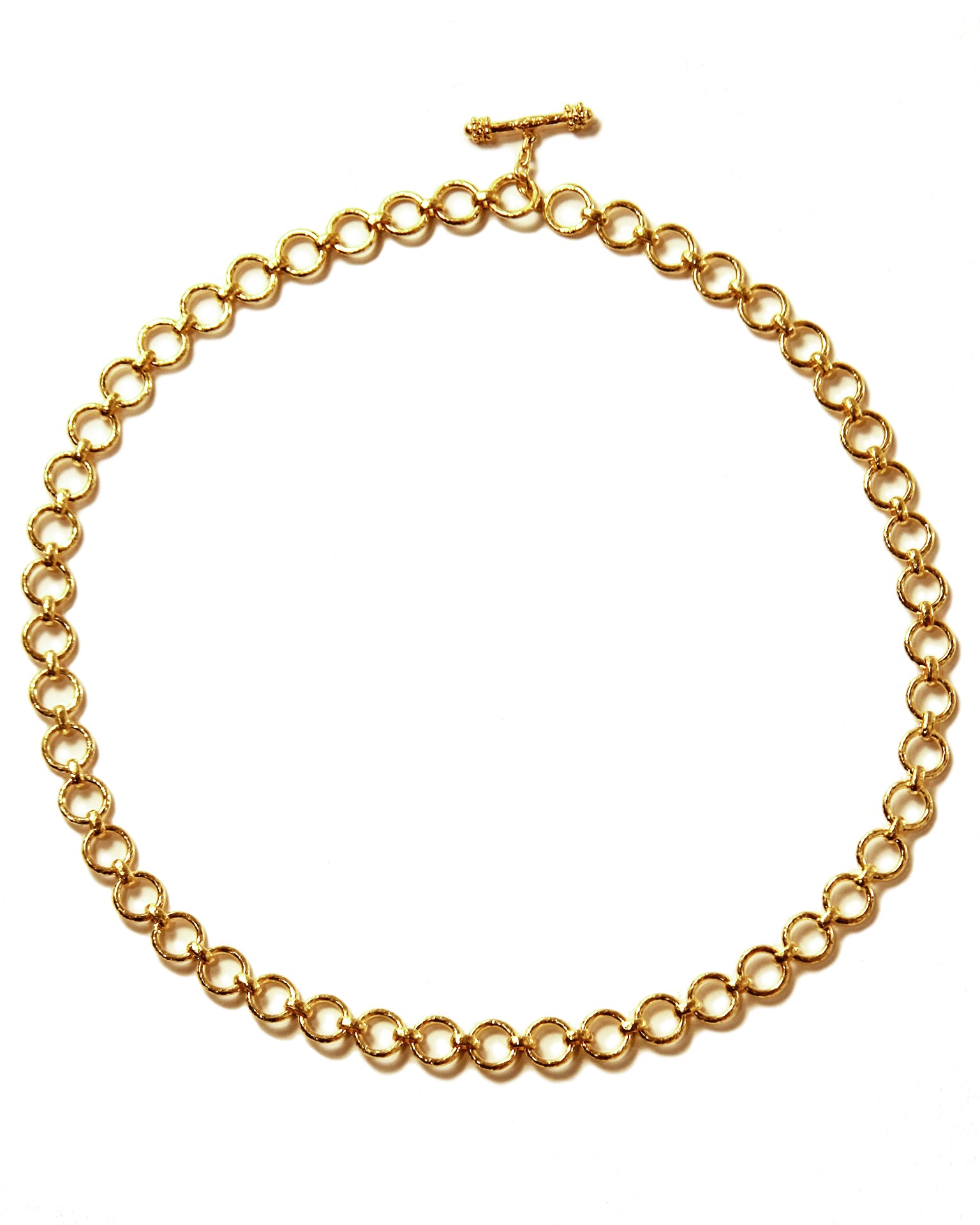 'Farnese' link with gold toggle - 21"