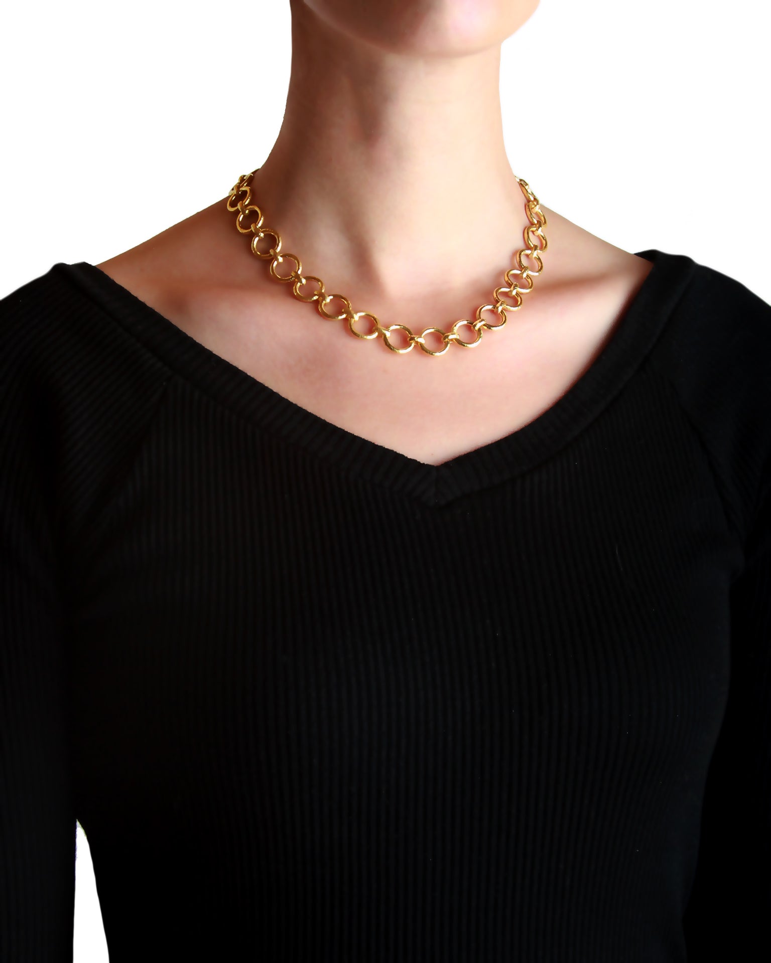 'Large Farnese' Link Necklace - 17"