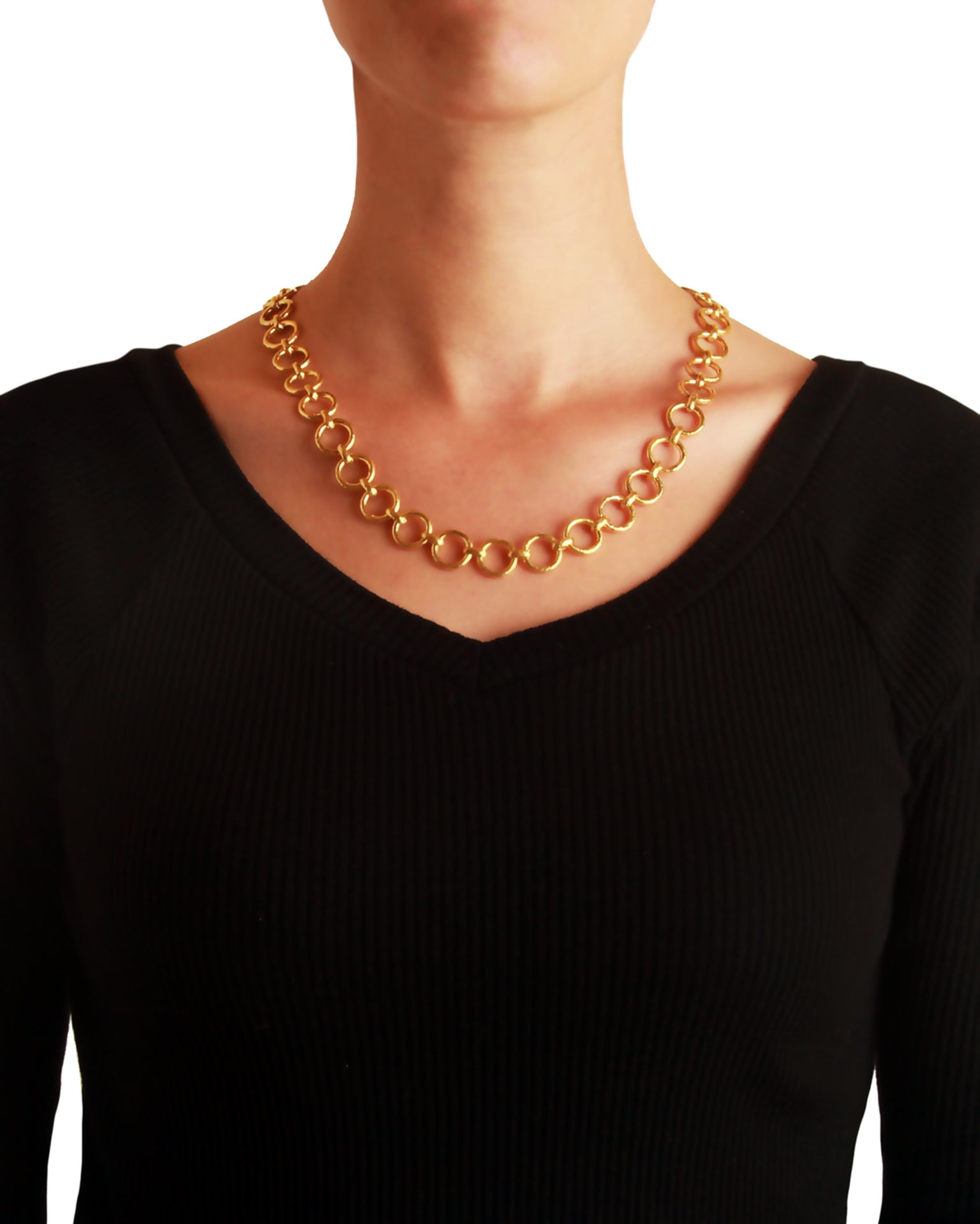 'Large Farnese' Link Necklace - 21"