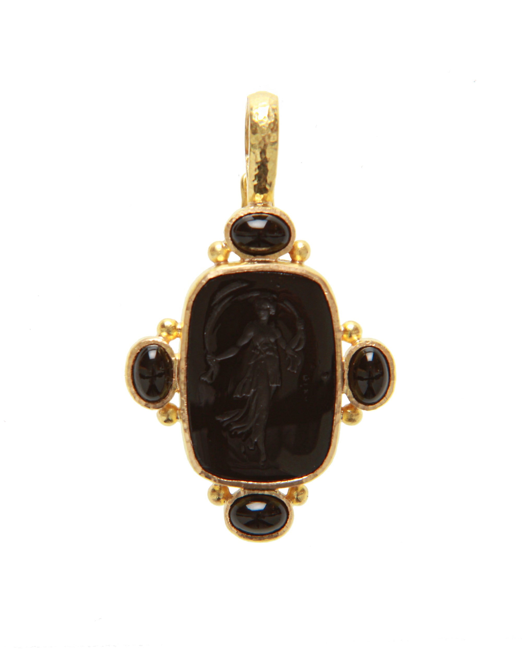 Black 'Muse' Pendant