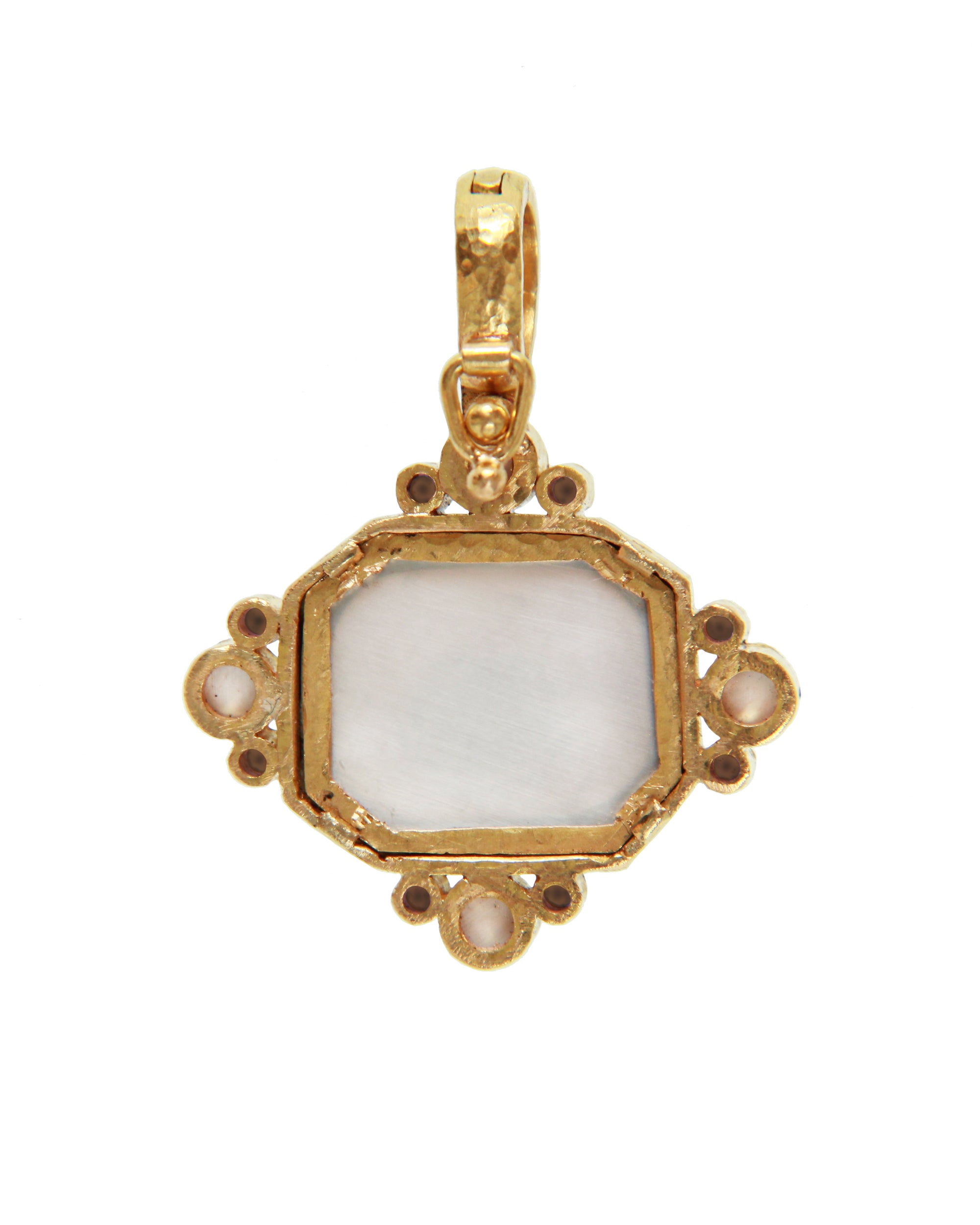 Bronze 'Hypocanthus and Goddess' Pendant