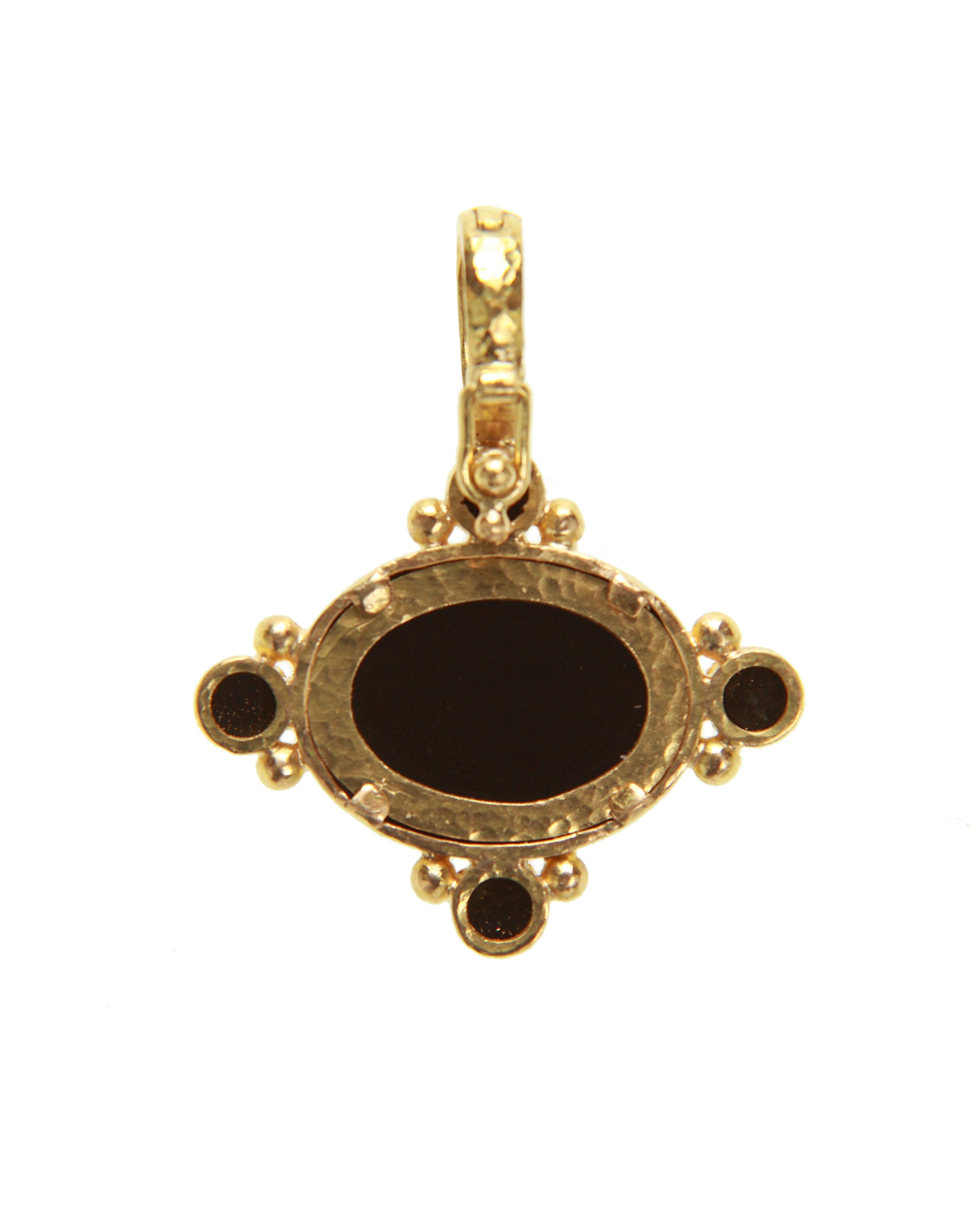 Onyx 'Rearing Horse' Pendant