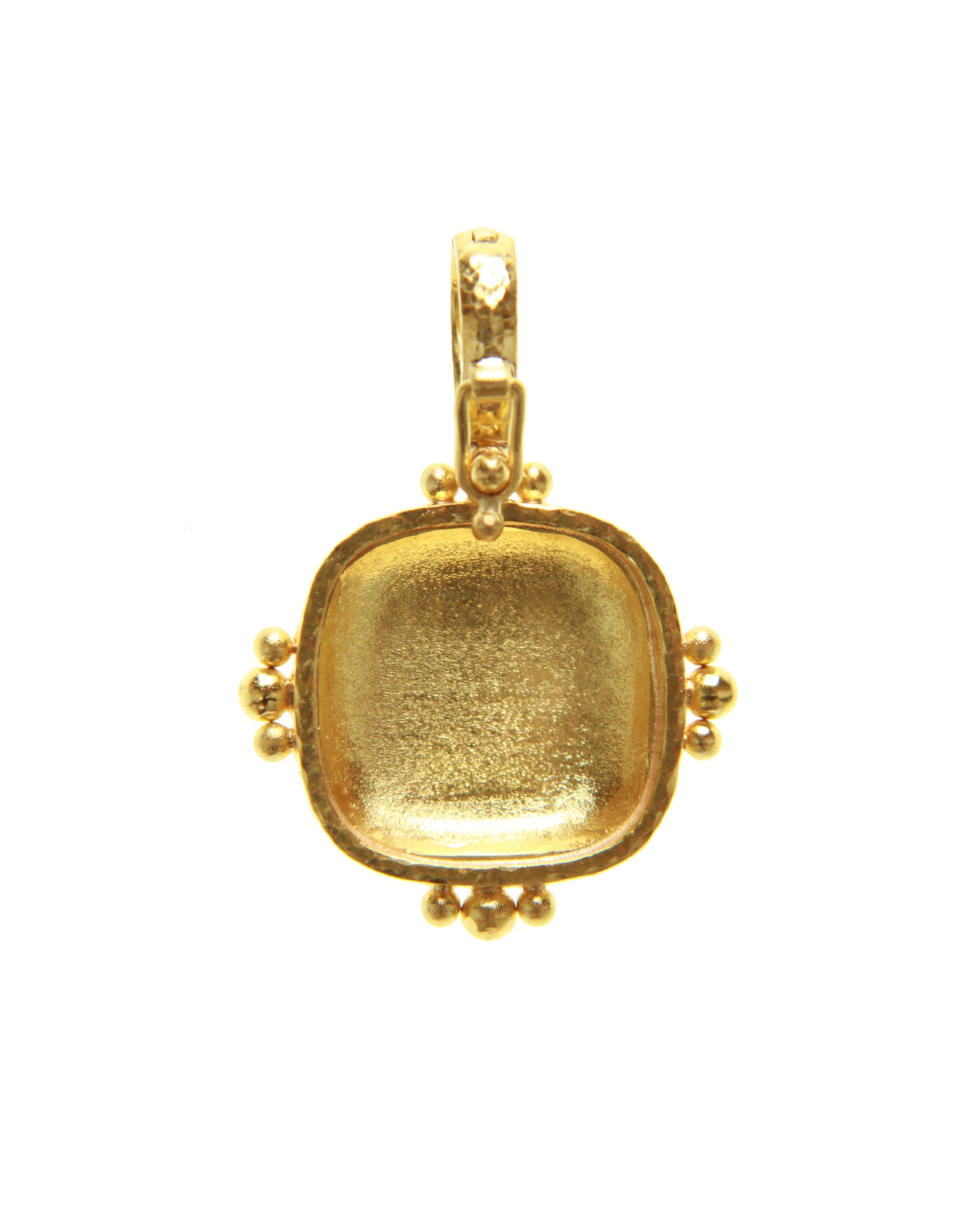 Gold 'Rampant Lion' Pendant