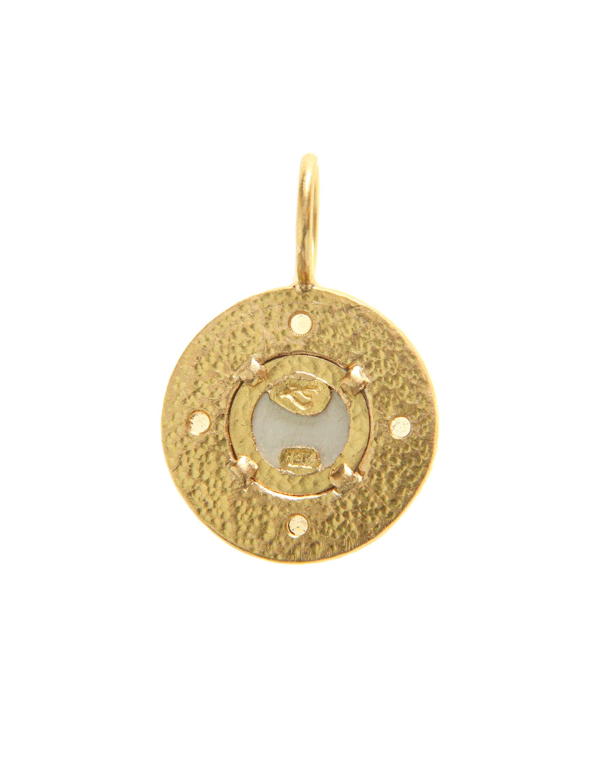 Cerulean Venetian Glass 'Tiny Griffin' Pendant