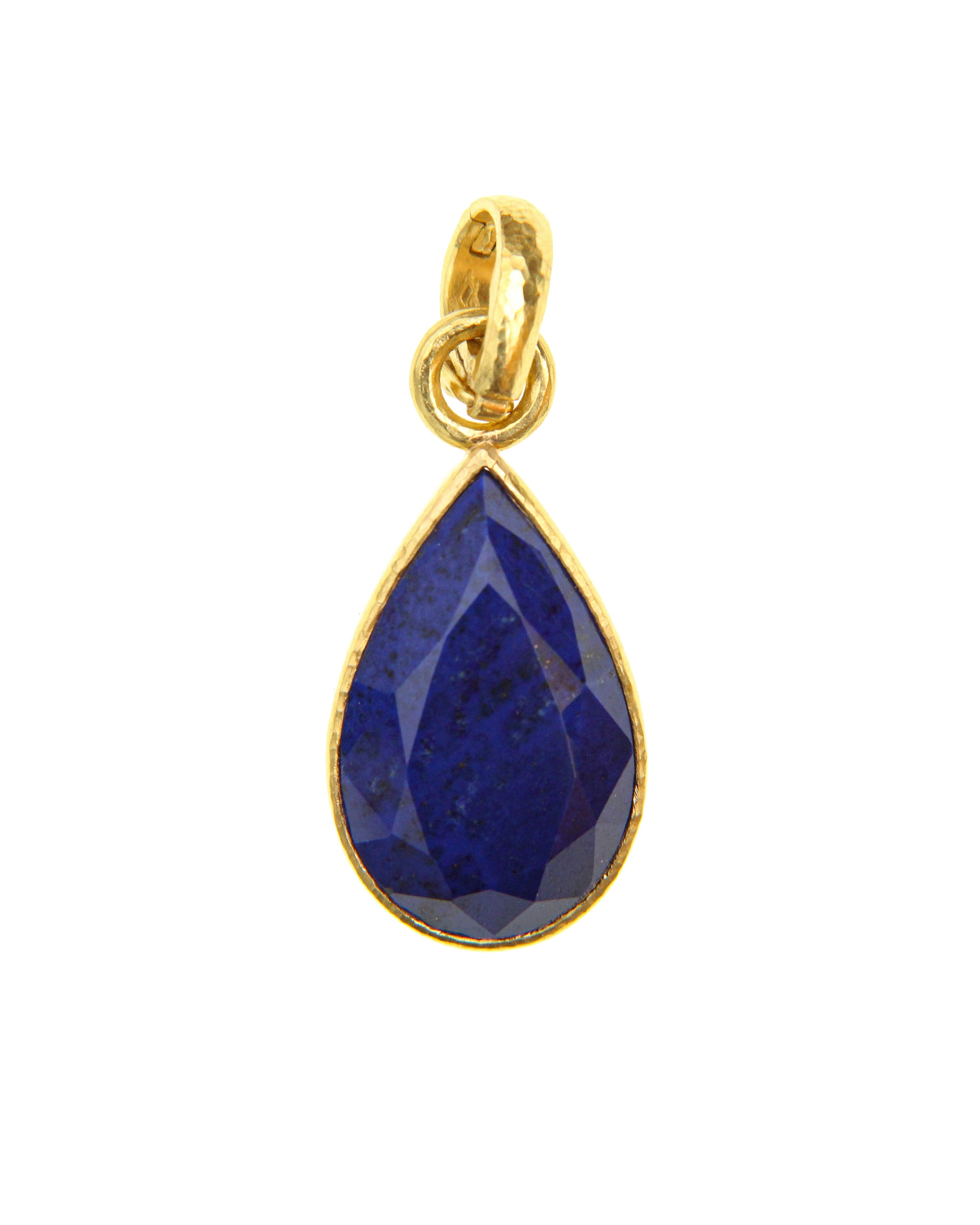 Lapis Teardrop Pendant
