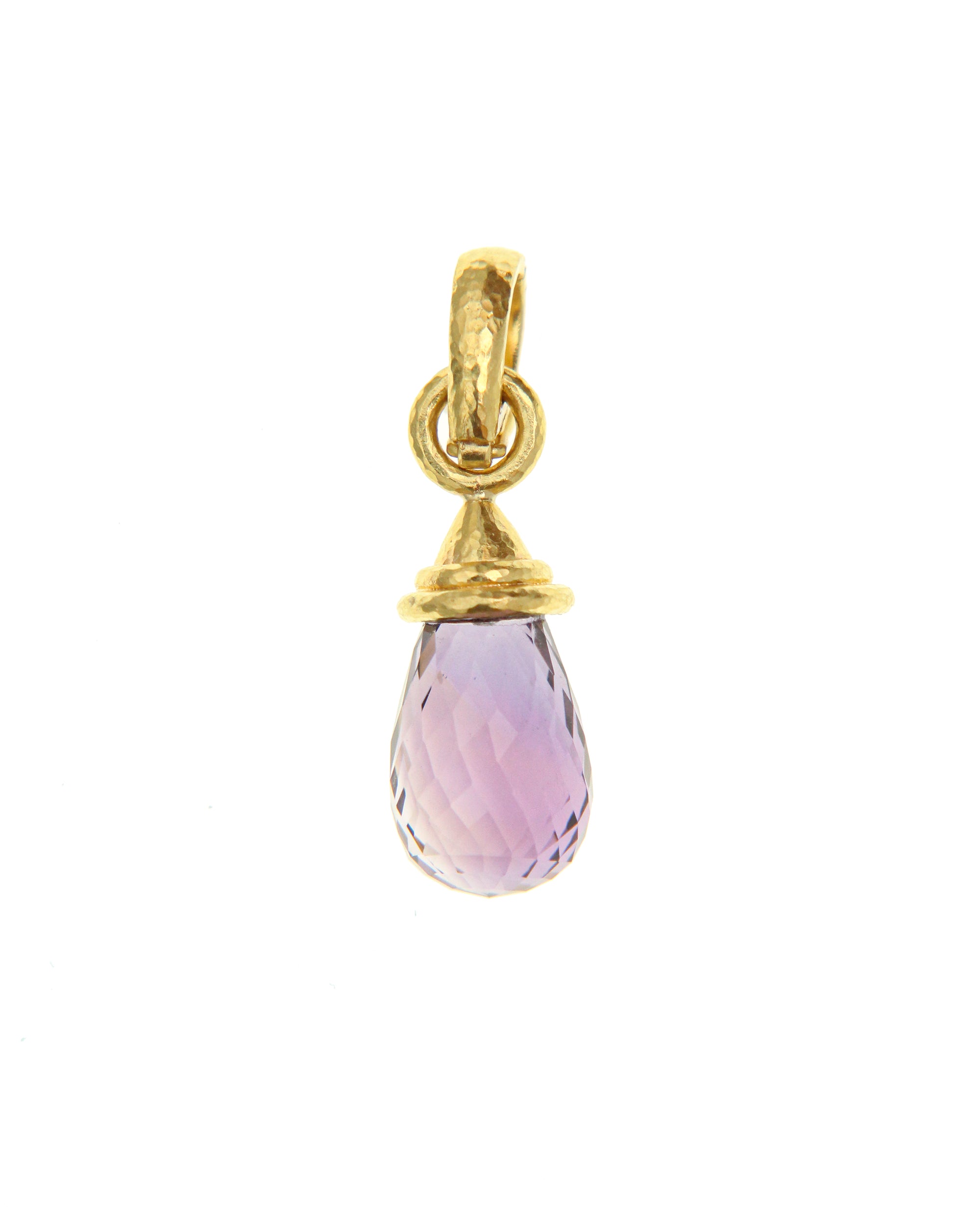 Faceted Amethyst Pendant
