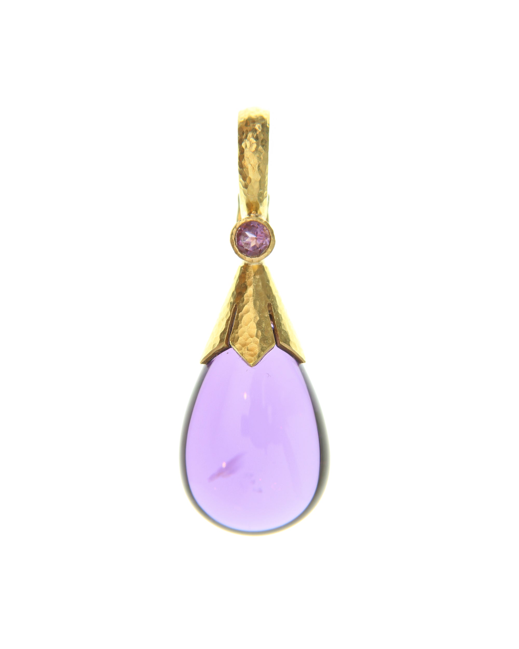 Amethyst Drop Pendant