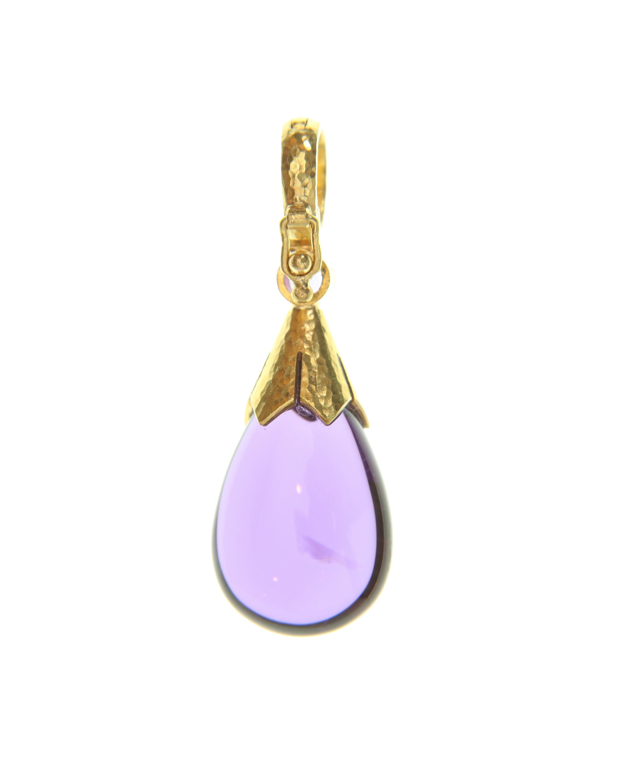 Amethyst Drop Pendant