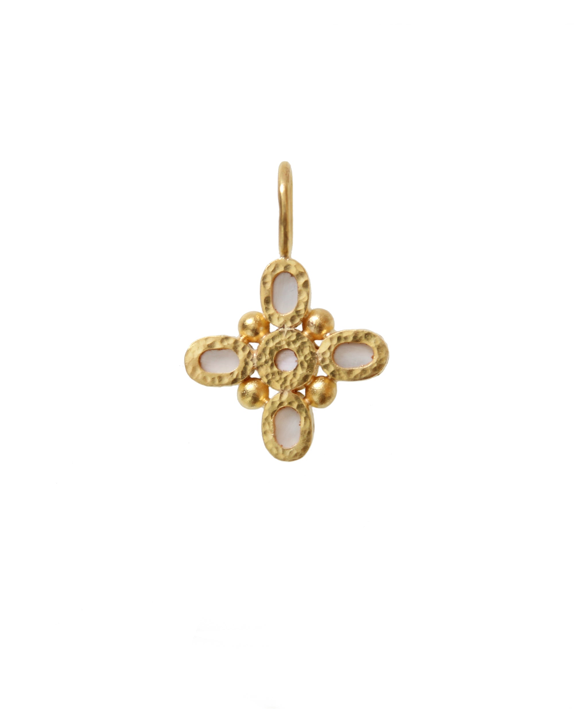 Iolite 'Clover' Pendant