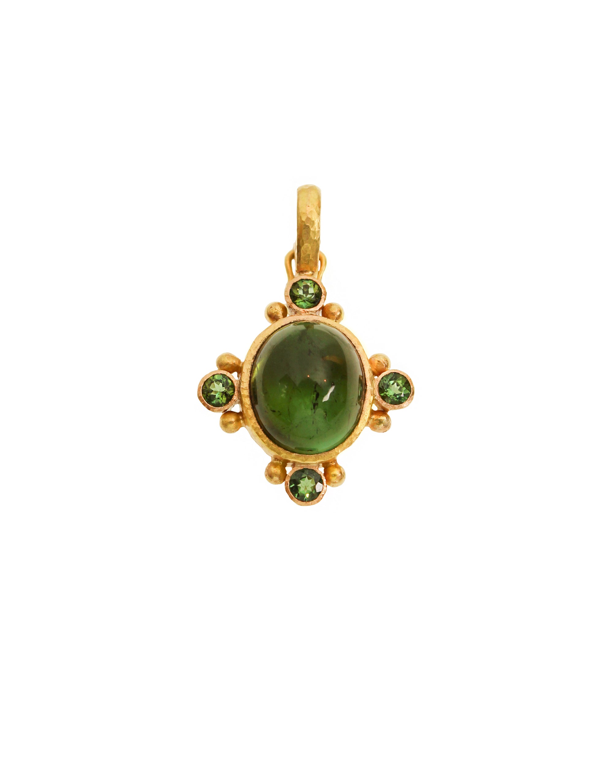 Green Tourmaline Pendant