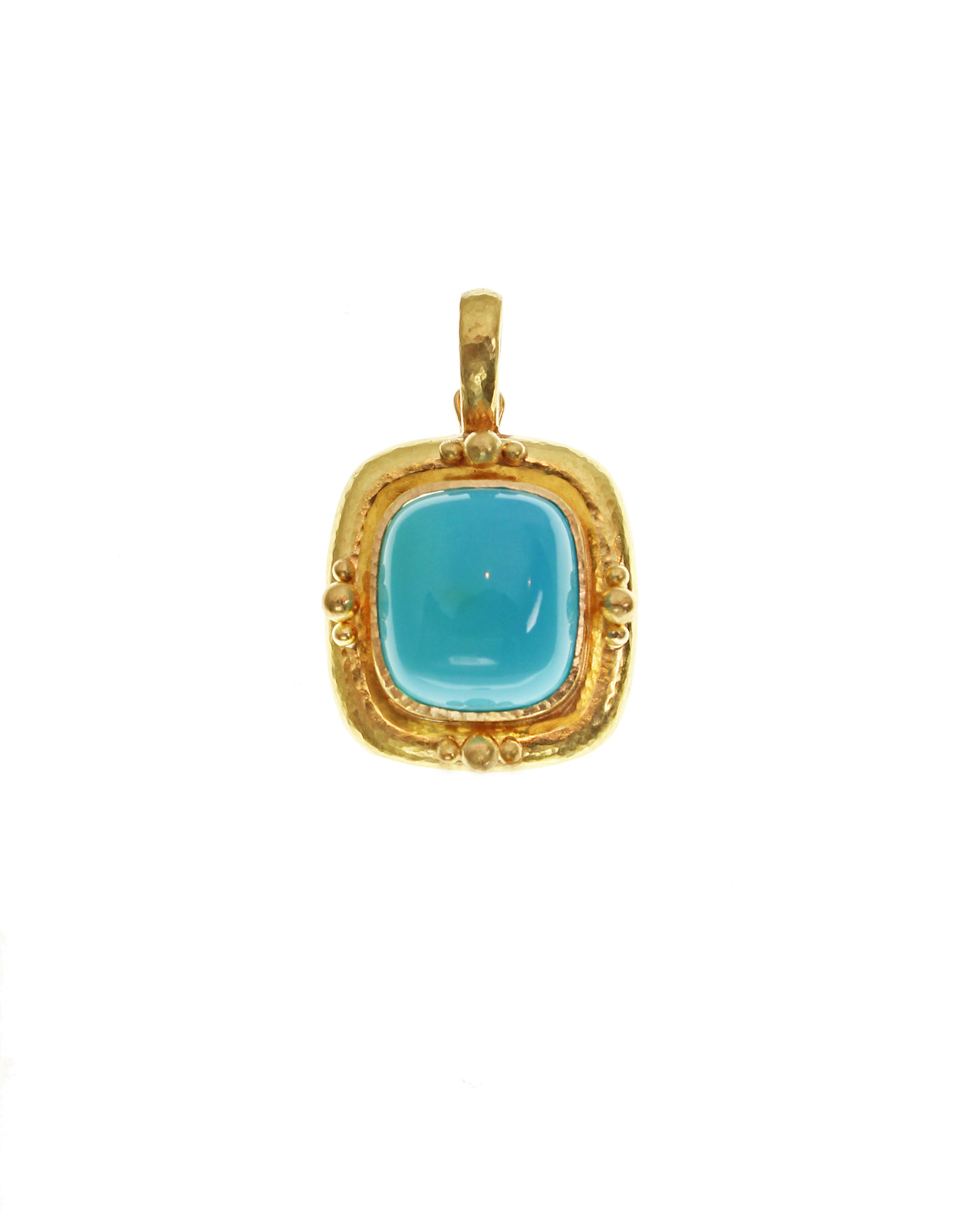 Sleeping Beauty Turquoise Pendant