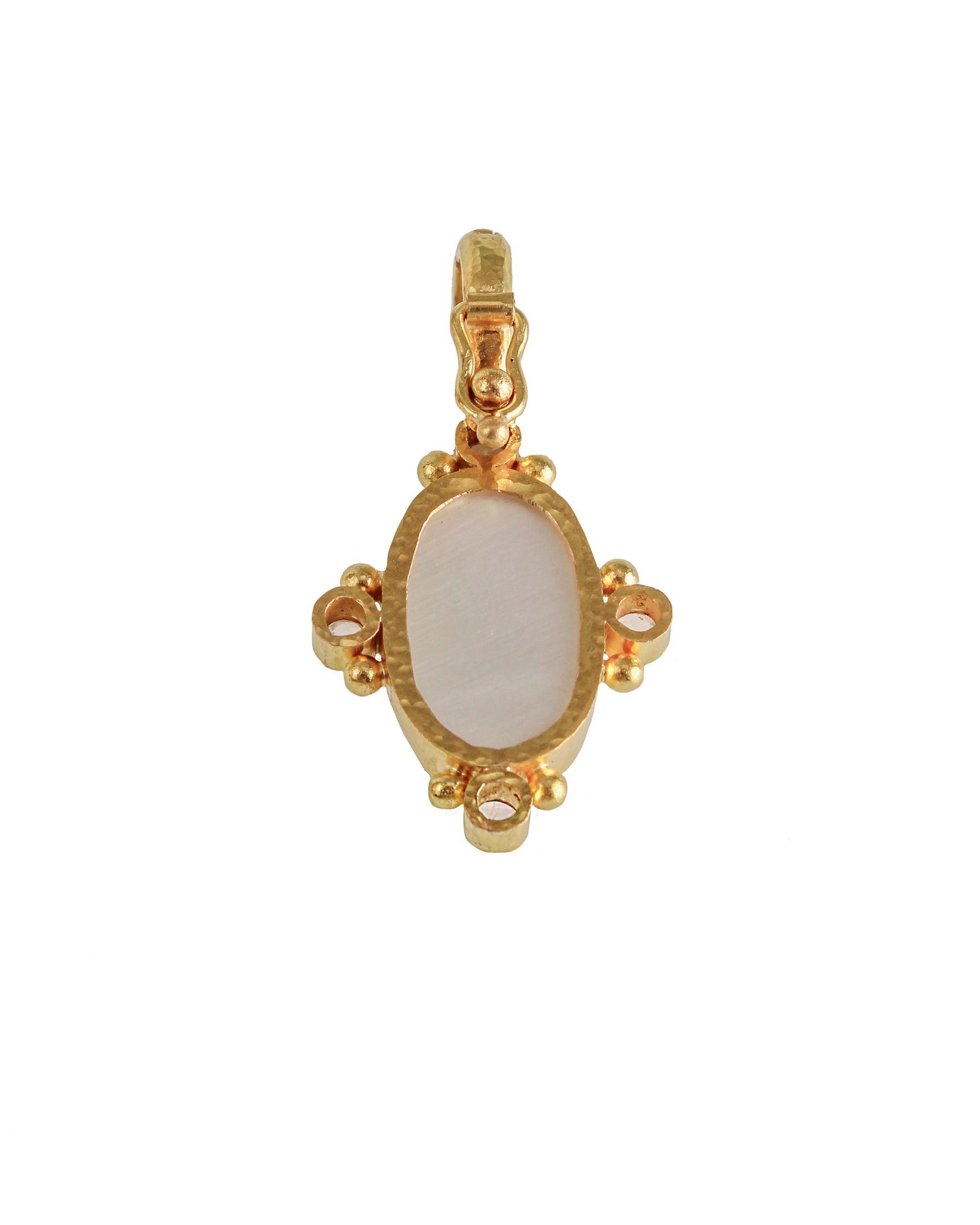 Cerulean 'Standing Goddess' Pendant