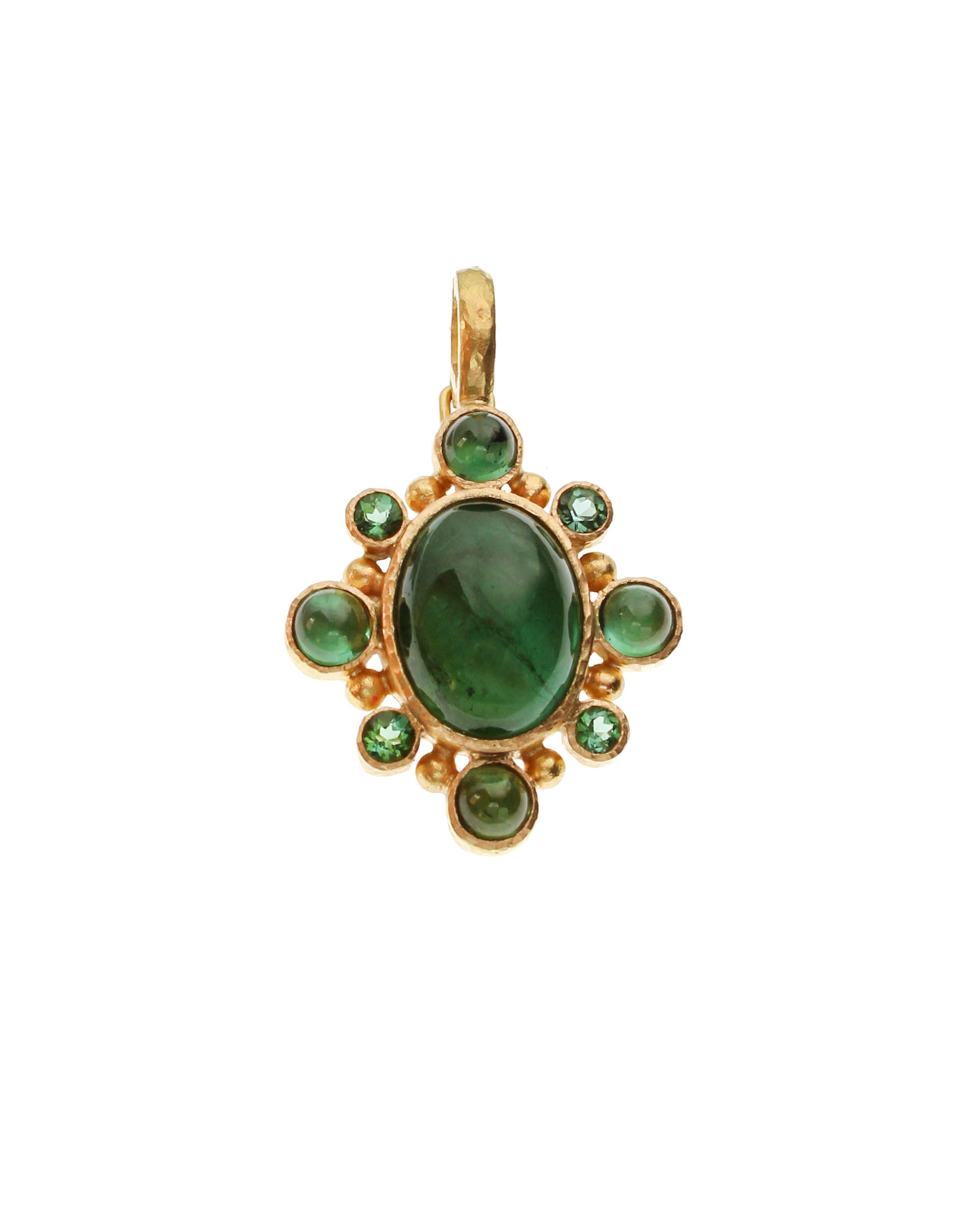 Green Tourmaline Pendant