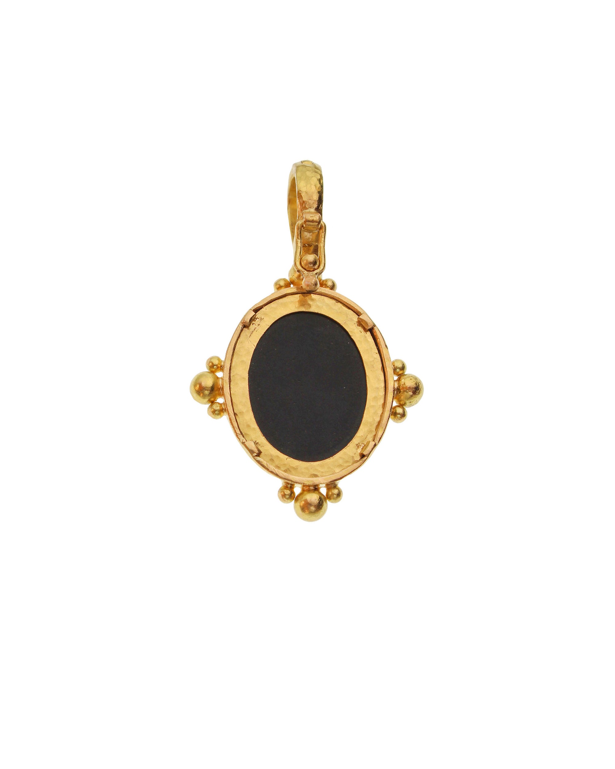 Antique Micromosaic 'Forum' Pendant
