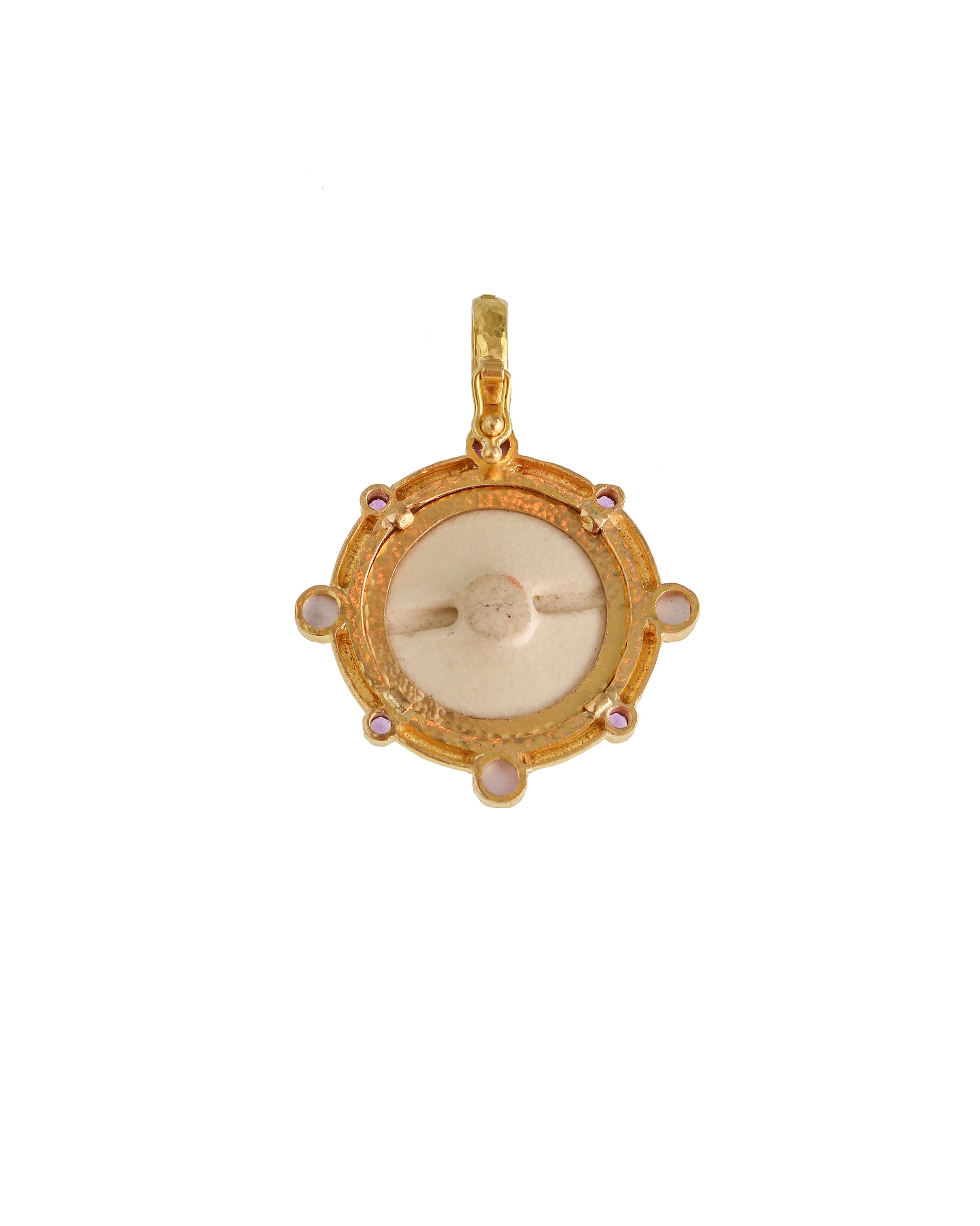 Satsuma 'Wisteria' and Amethyst Pendant
