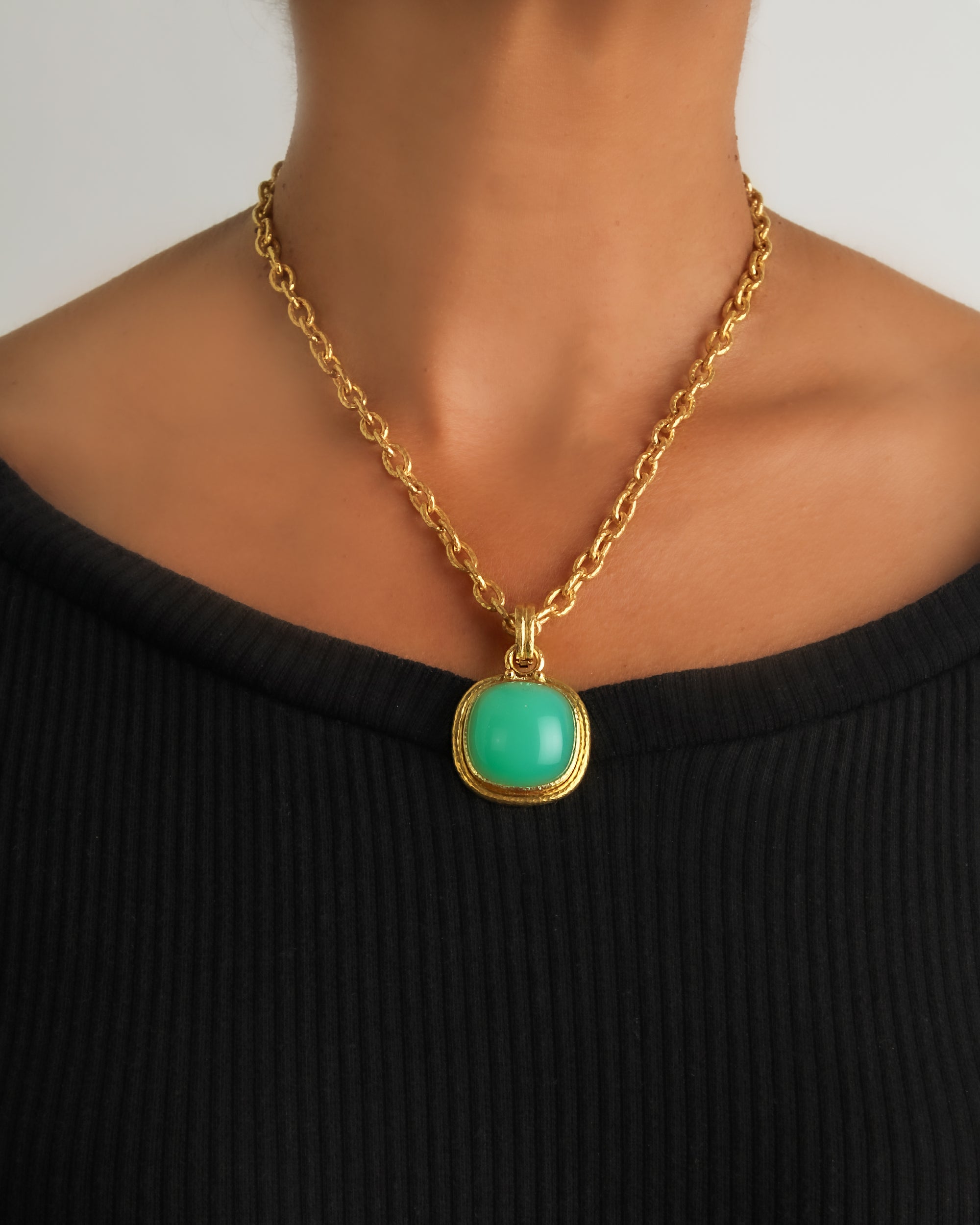 Chrysoprase Pendant