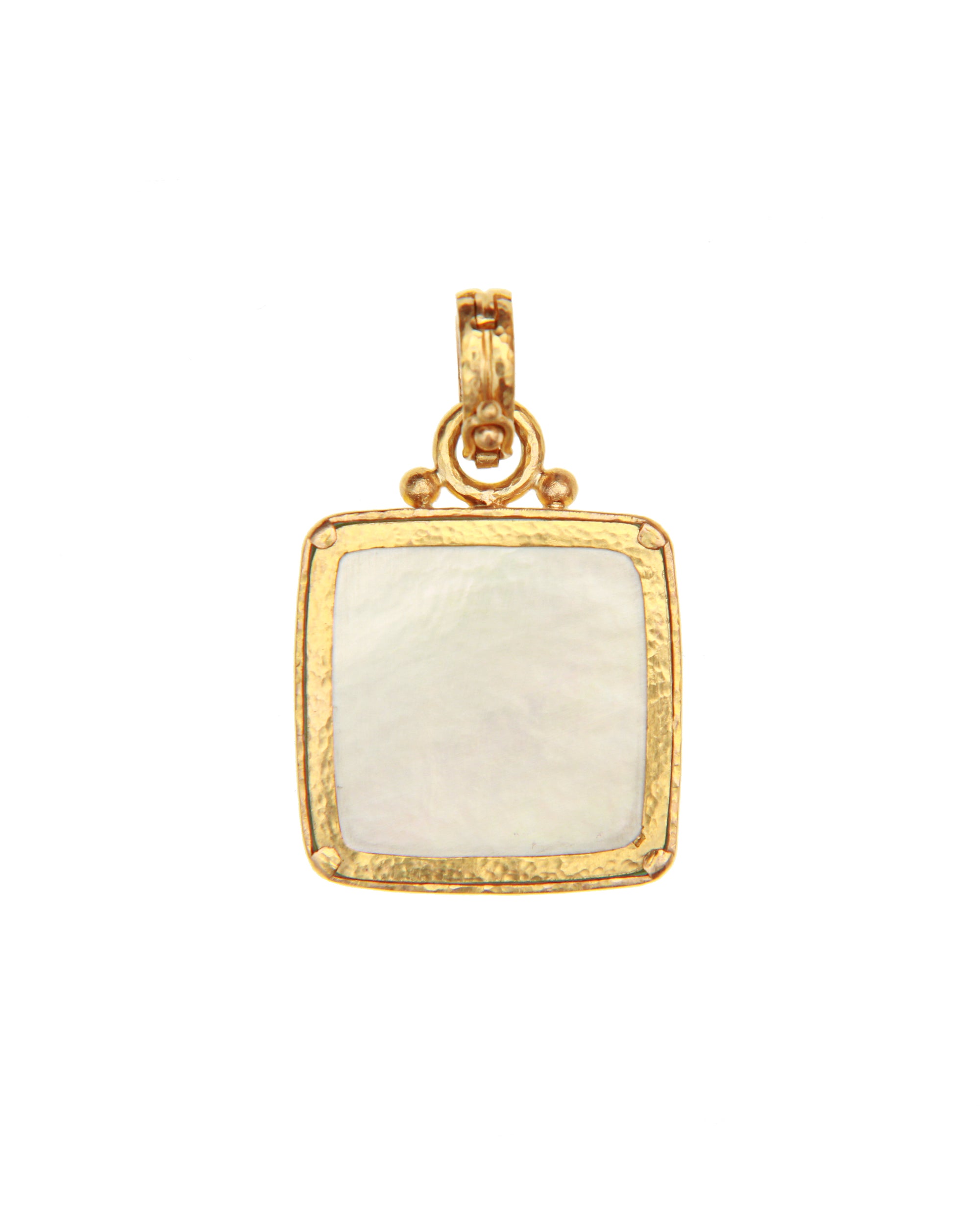 Light Aqua 'Goddess at Altar' Pendant