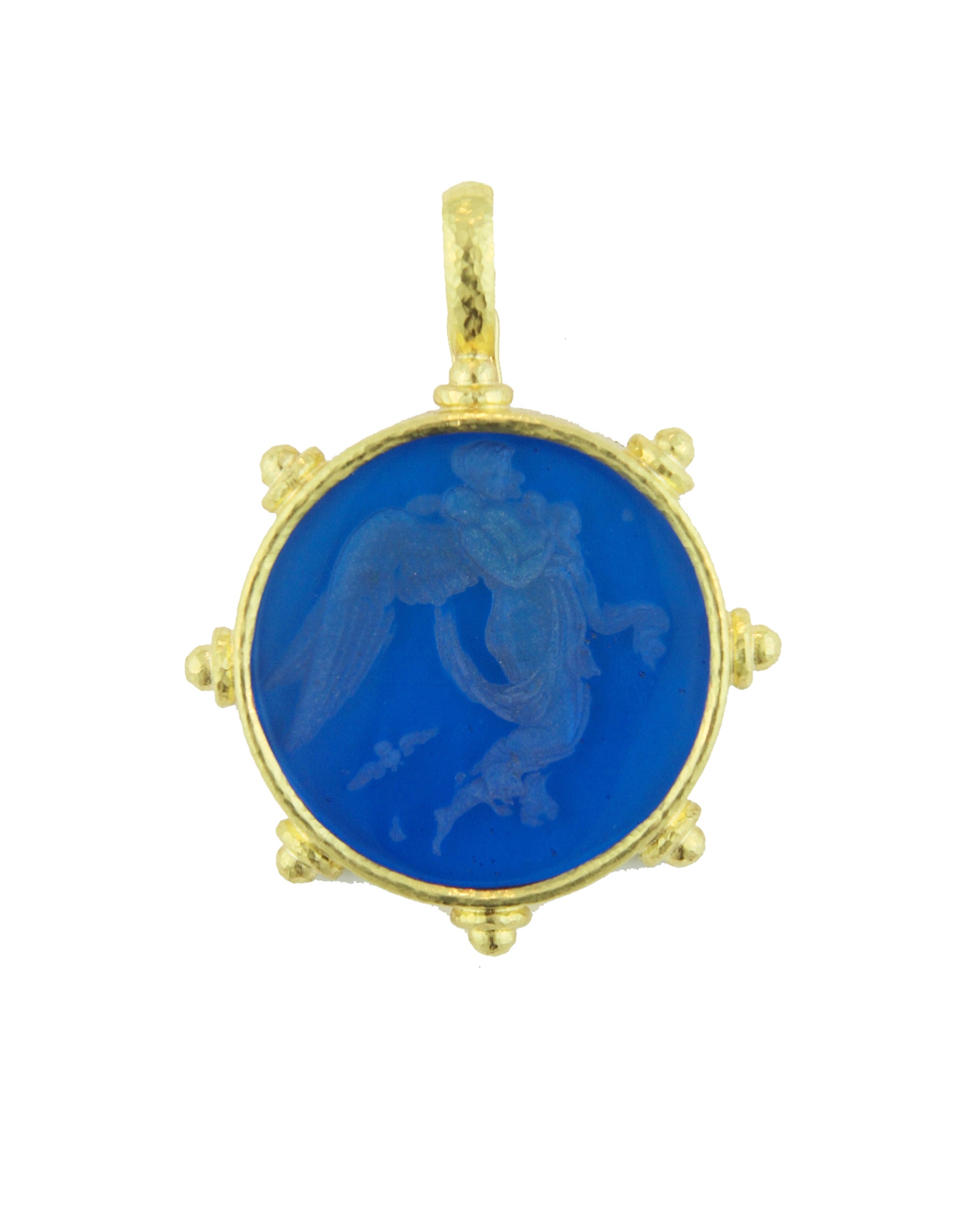 Peacock 'Angel with Child' Pendant