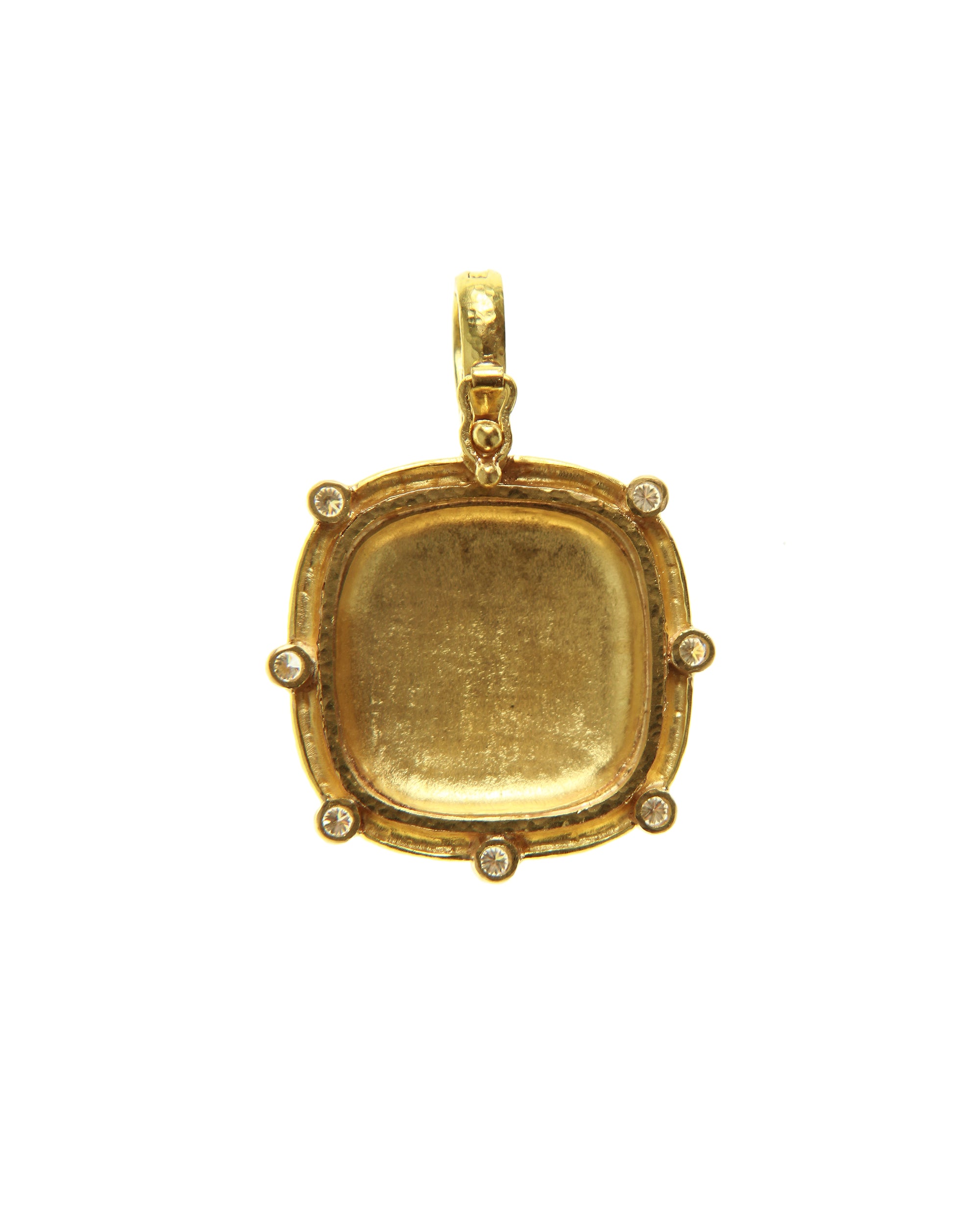 Gold 'Dove with Branch'  Pendant