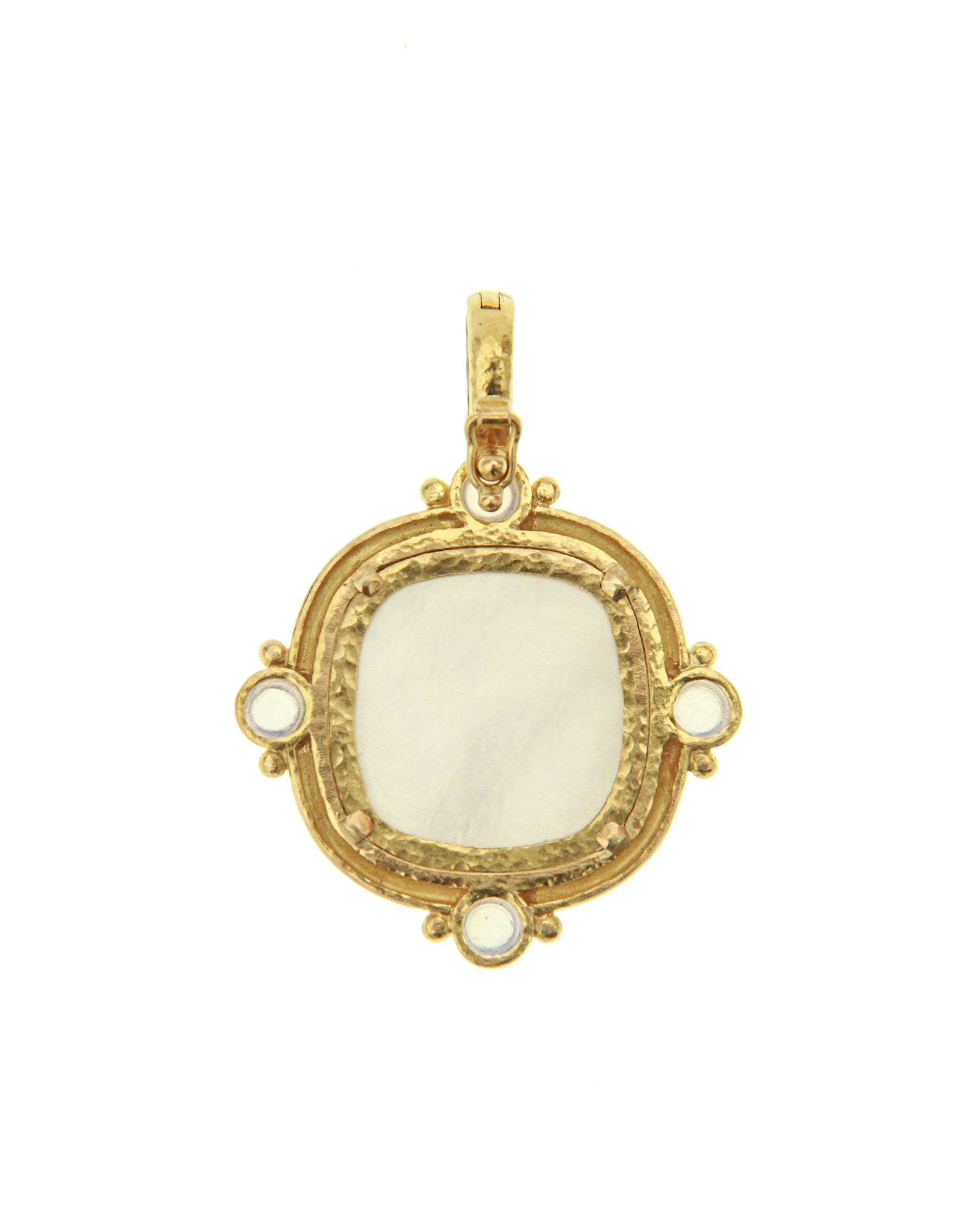 Crystal 'Cupid Riding Lion' Pendant