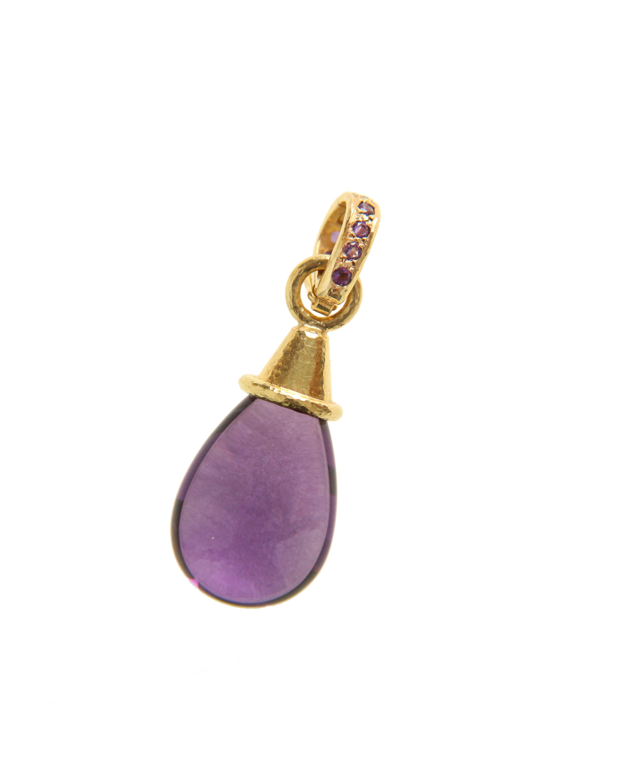 Amethyst Drop Pendant