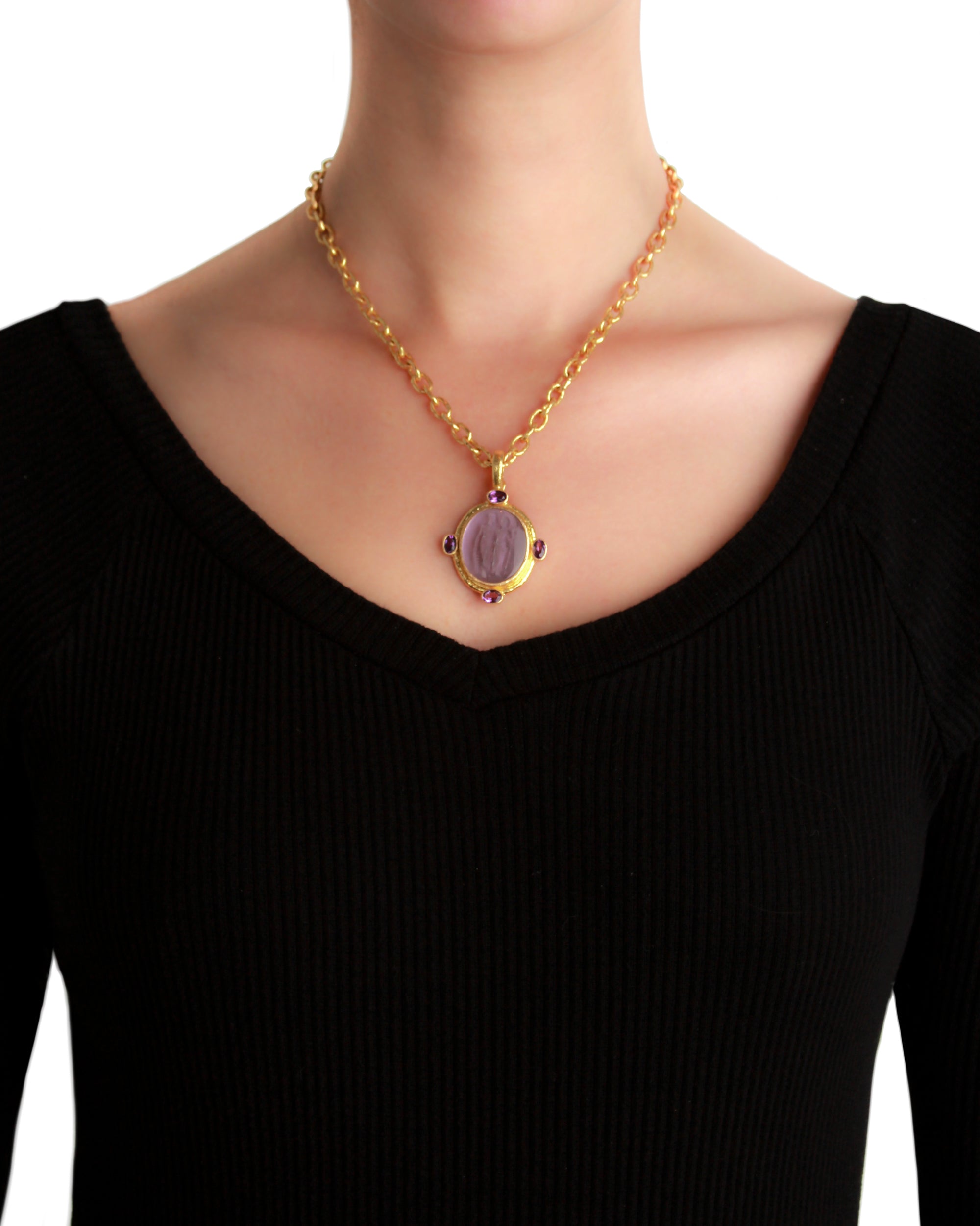 Mulberry 'God and Goddess' Pendant