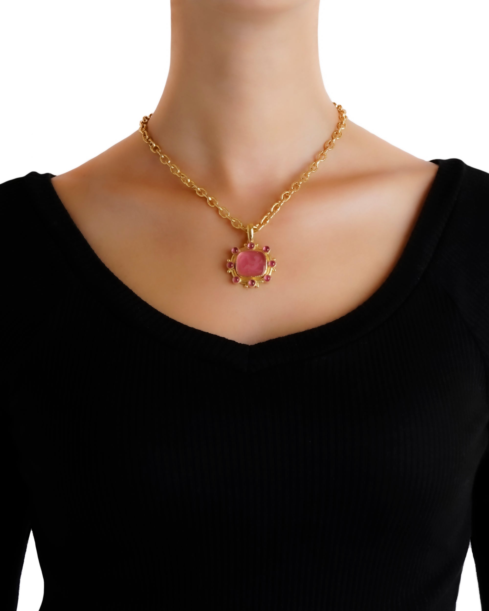 Smoke 'Cherub with Sails' Pendant