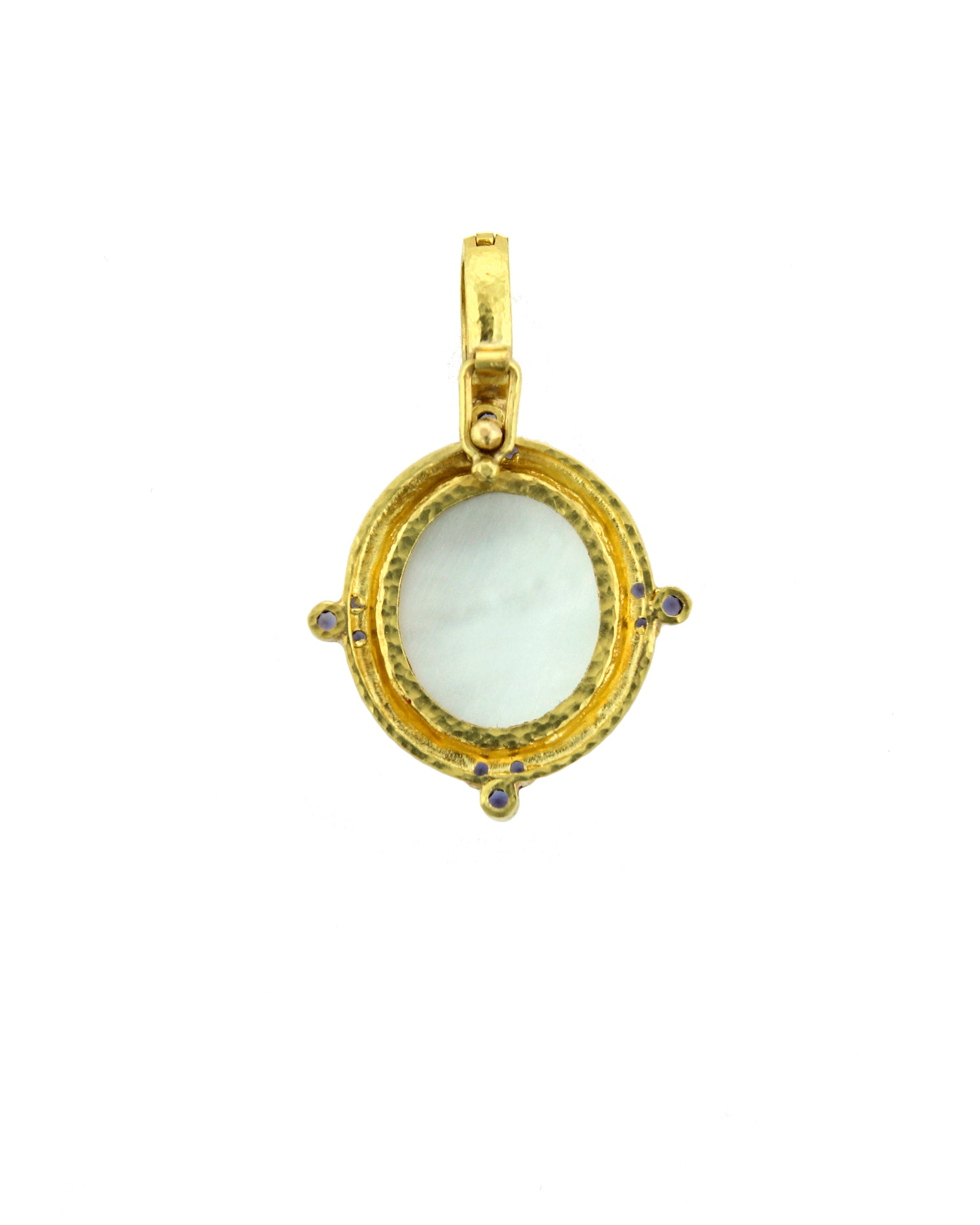 Amber 'Cabochon Honey Bee' Pendant