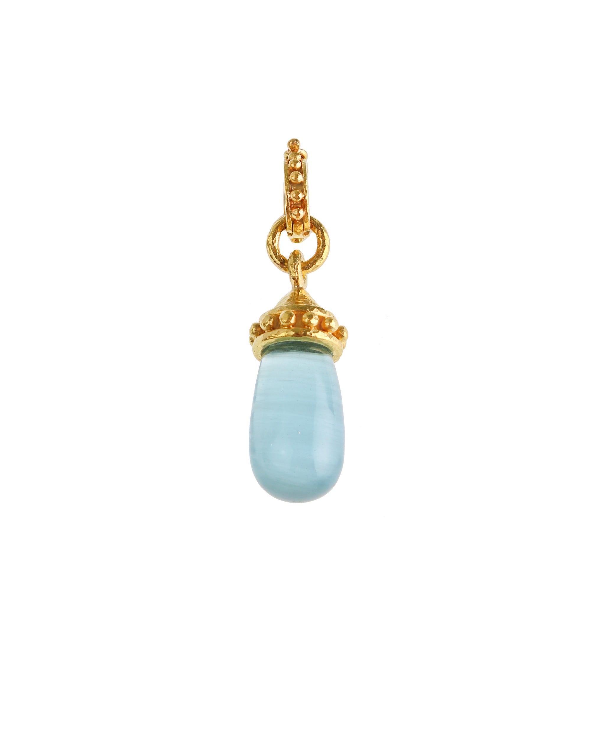 Aquamarine Drop Pendant