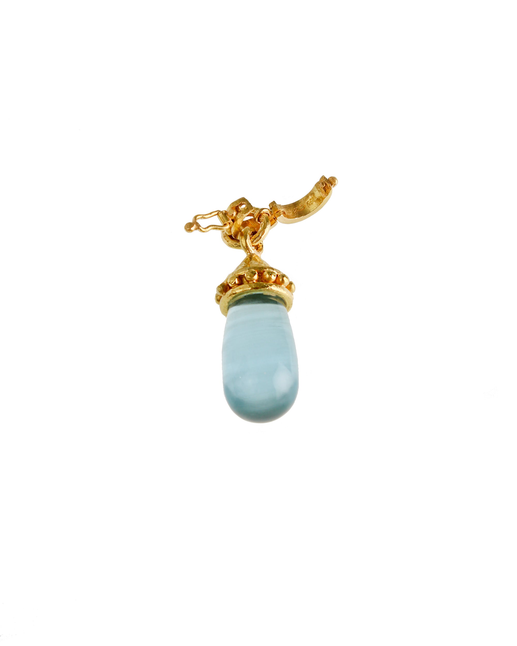 Aquamarine Drop Pendant