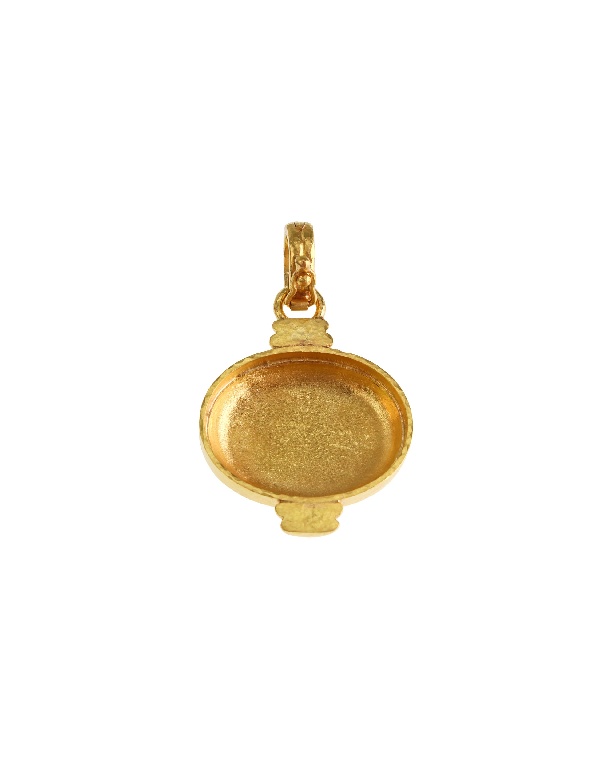Gold 'Sailing Cherub' Pendant