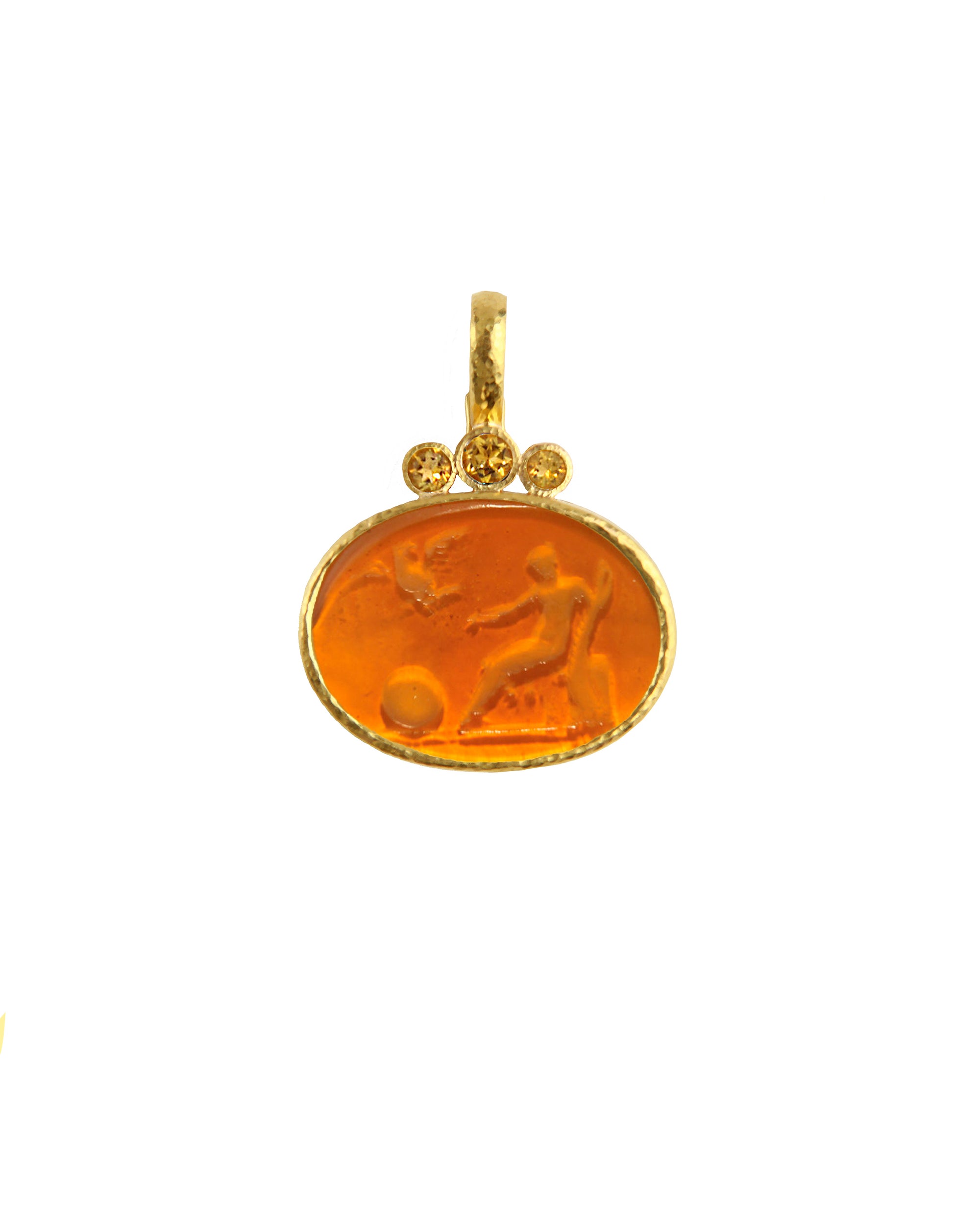 Amber 'Mystical Ball' Pendant