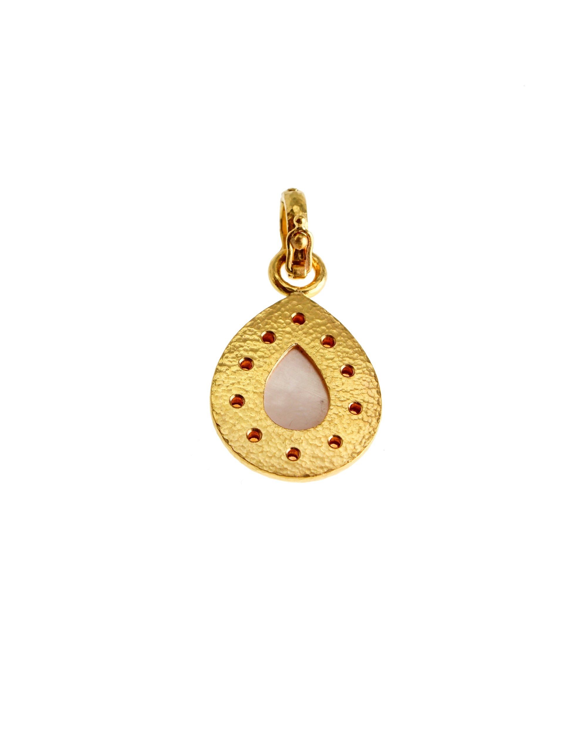 Amber 'Small Pear Shape' Pendant