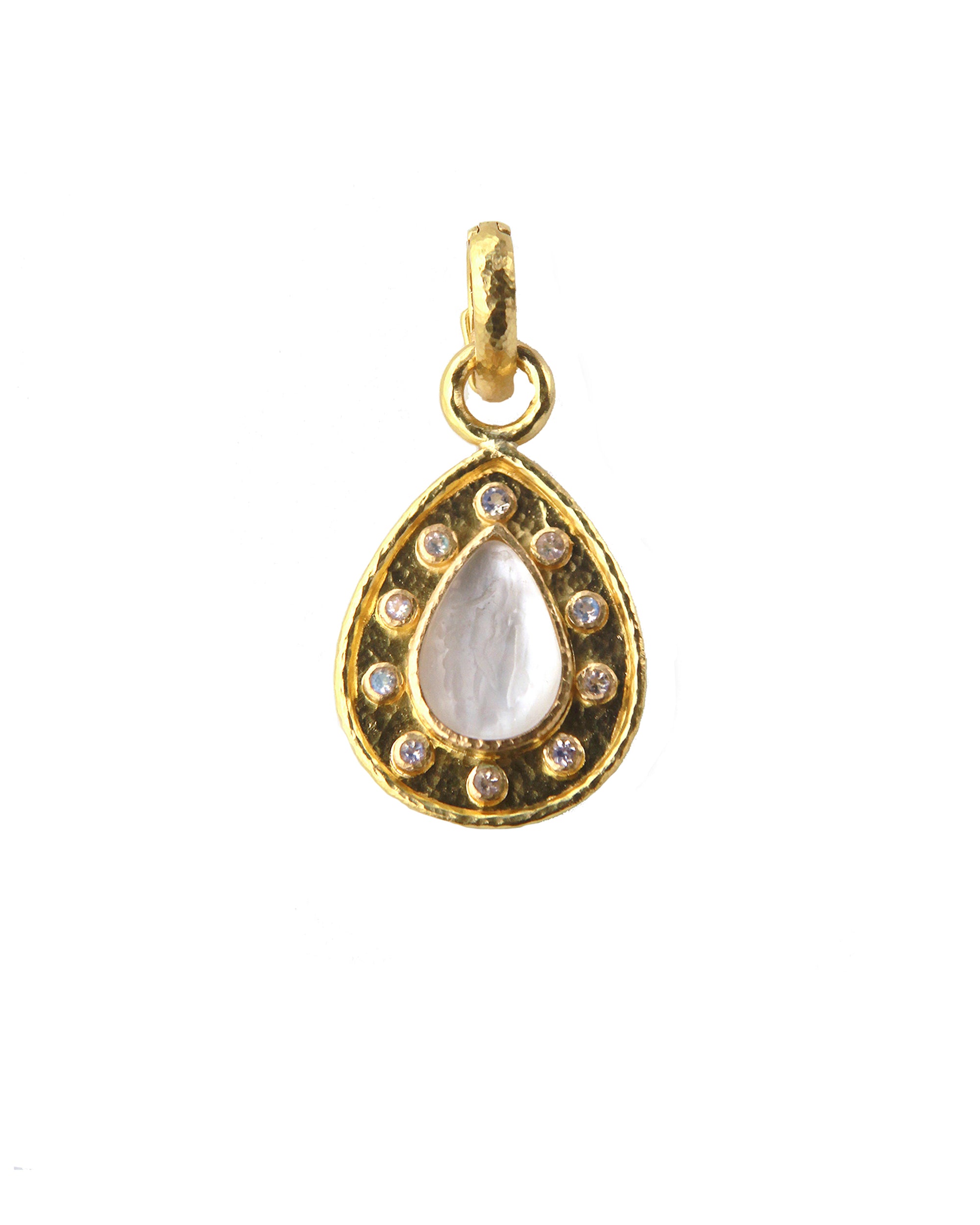 Crystal 'Small Pear Shape' Pendant