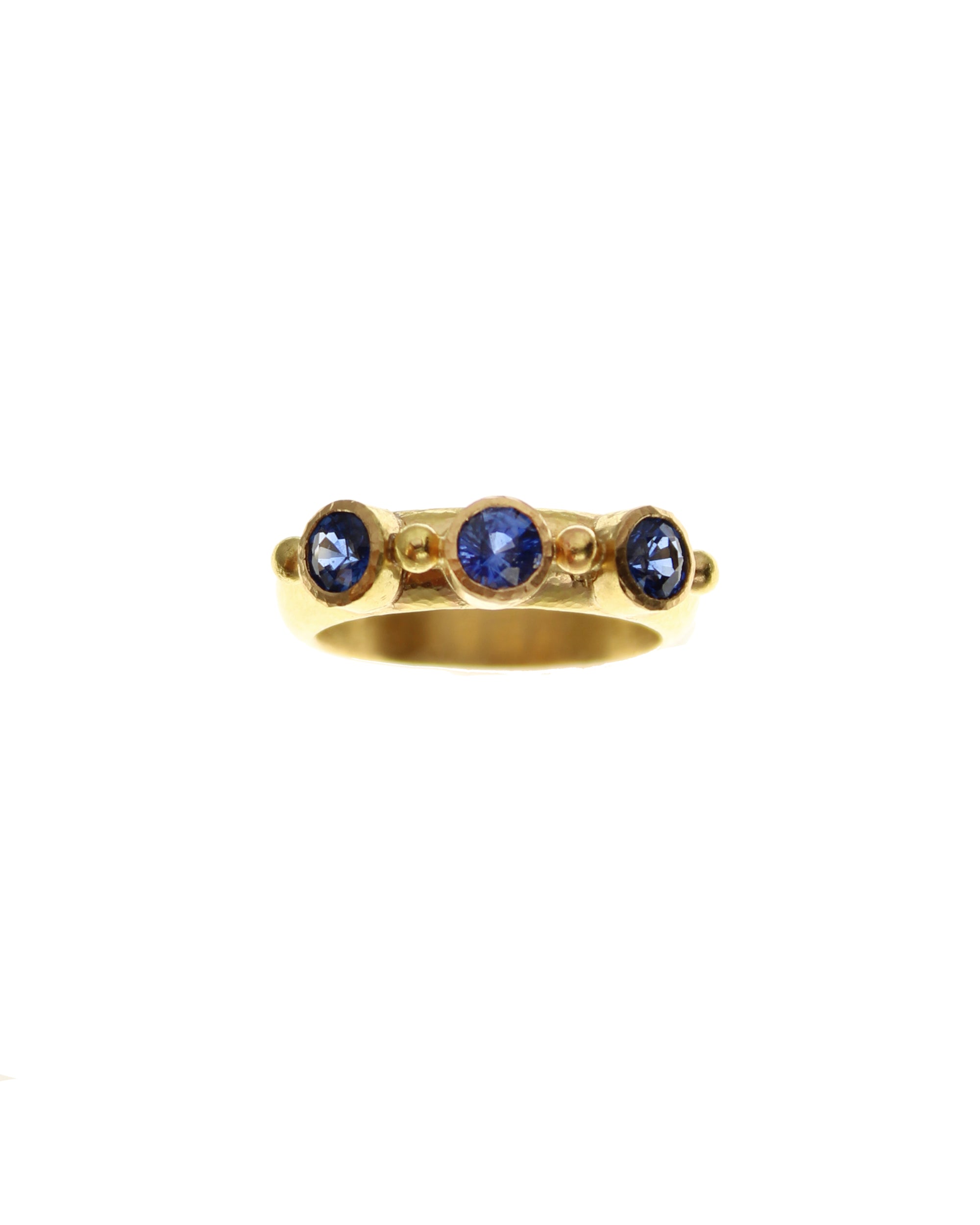 Blue Sapphire Stack Ring