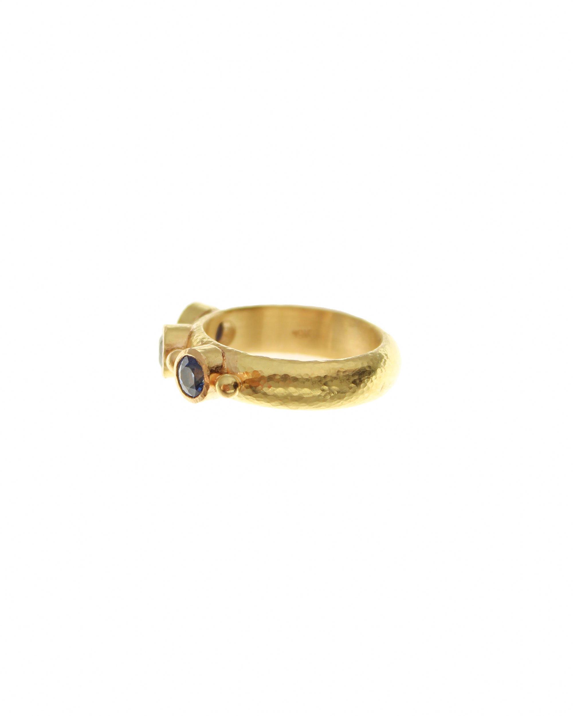 Blue Sapphire Stack Ring