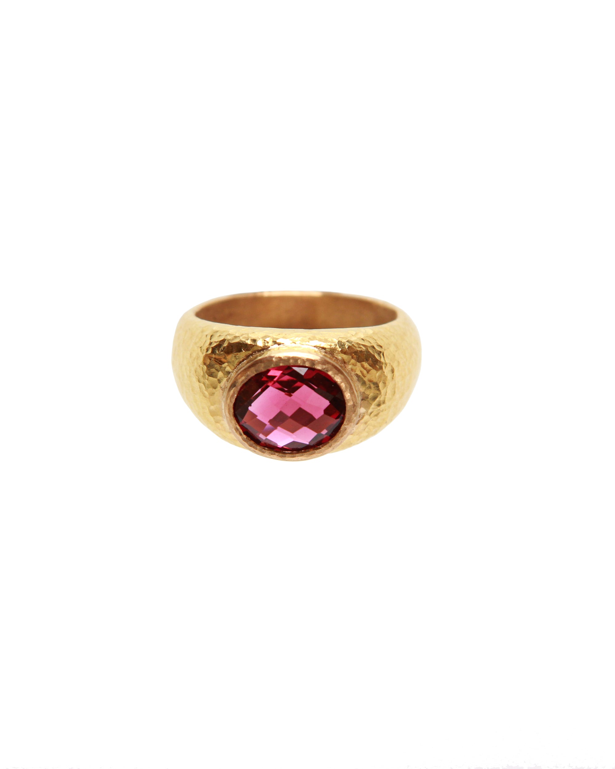 Pink Tourmaline Ring
