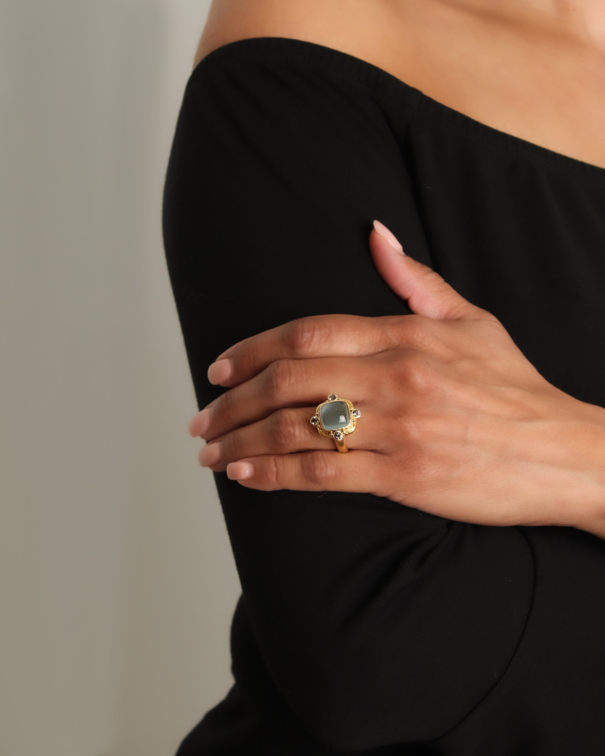 Aquamarine Ring