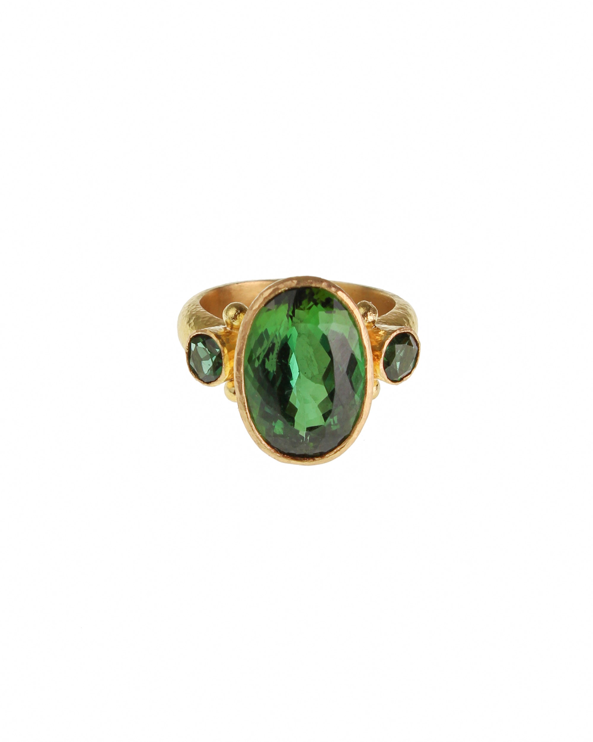 Green Tourmaline Ring
