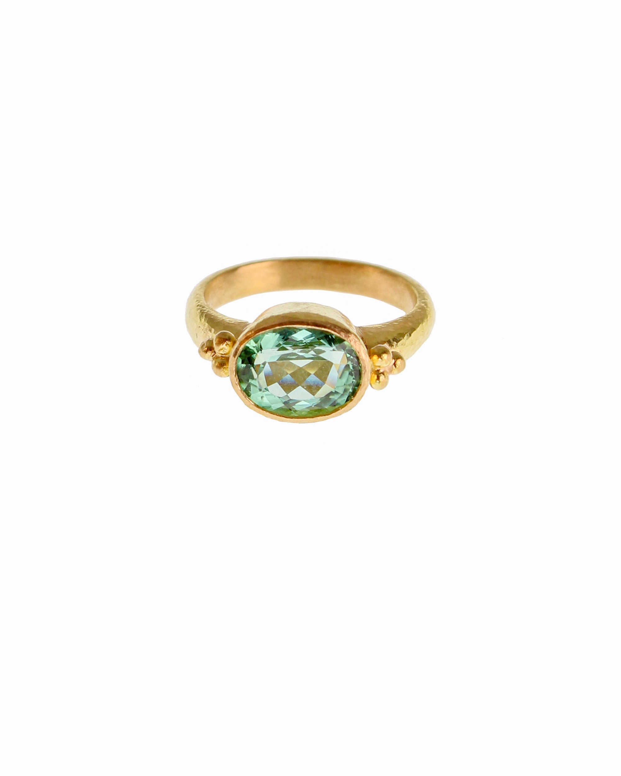 Mint Tourmaline Ring