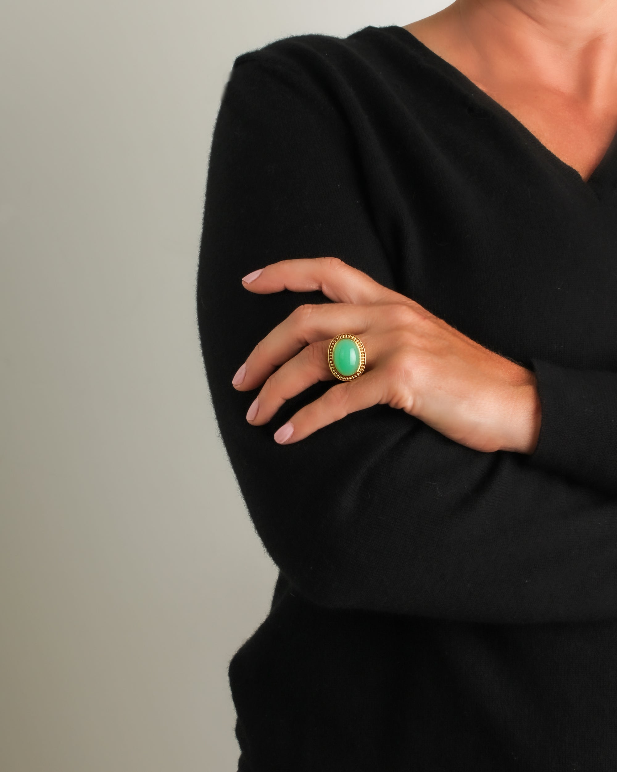 Chrysoprase Ring