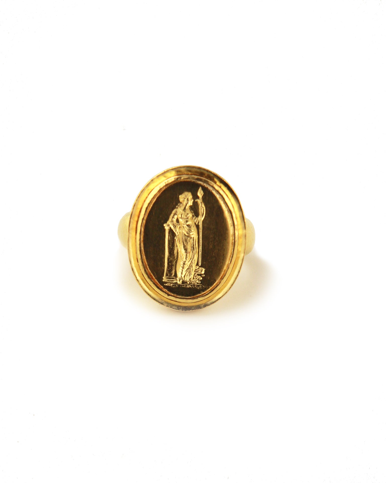 Gold 'Athena' Ring