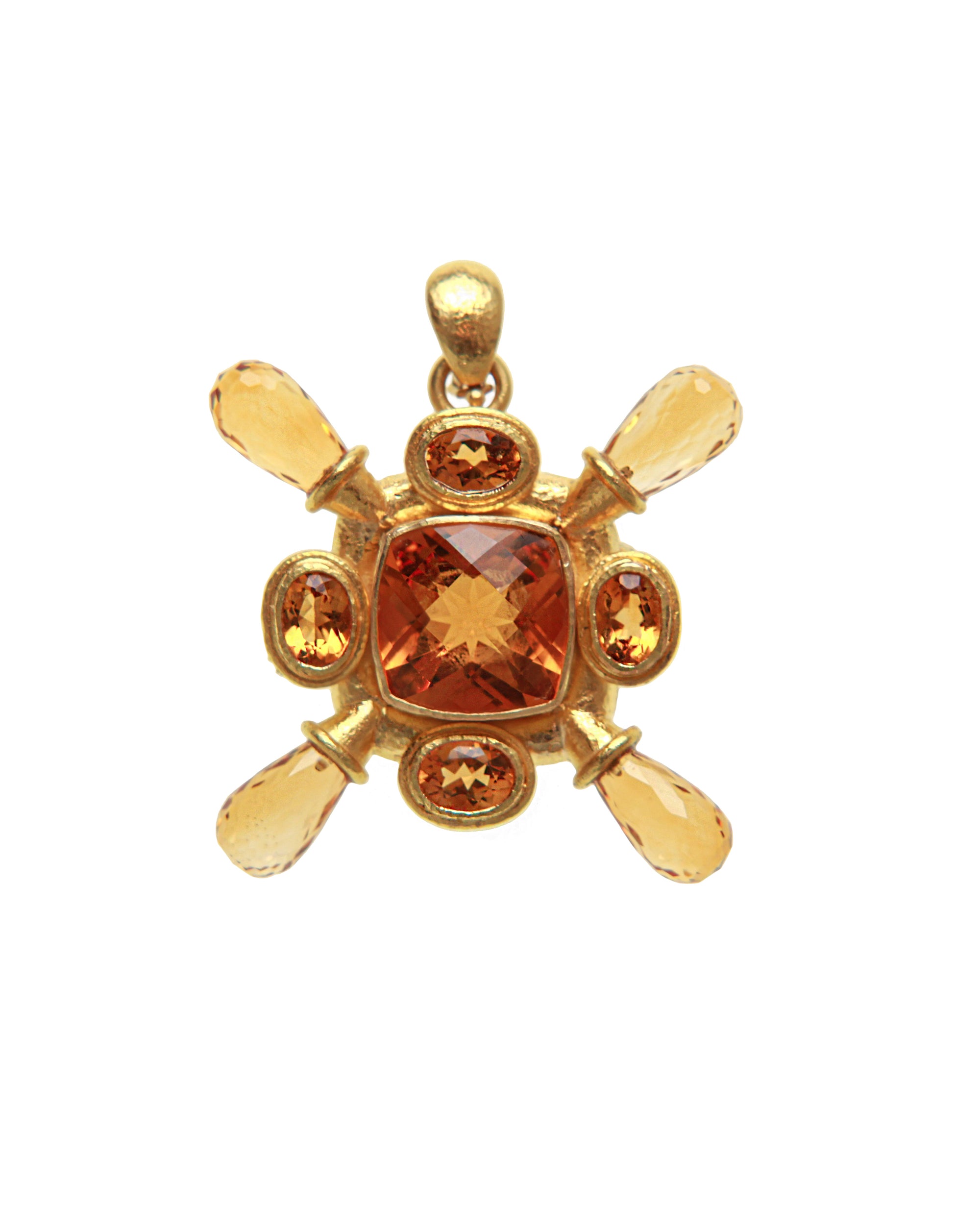 Citrine Brooch/Pendant