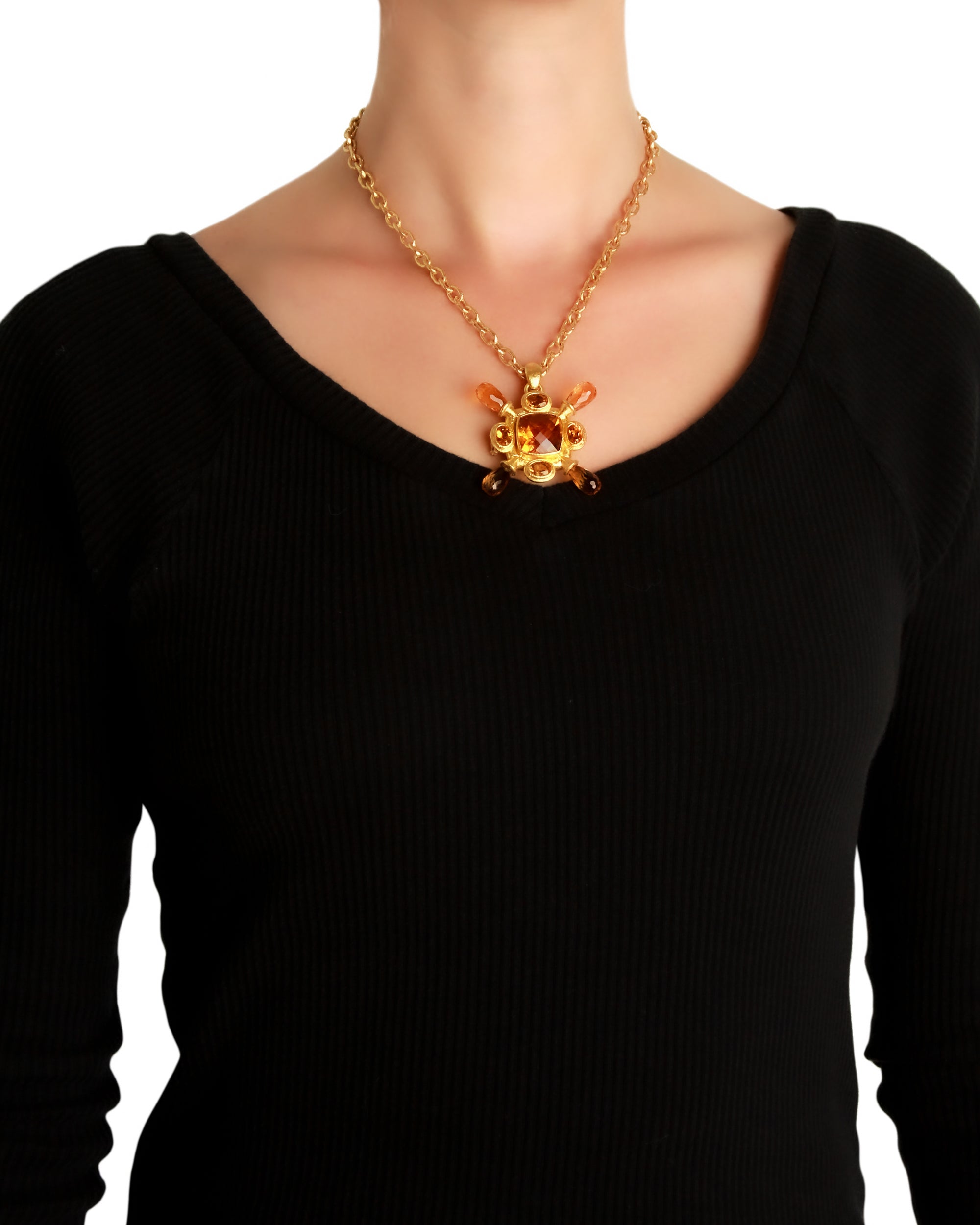 Citrine Brooch/Pendant