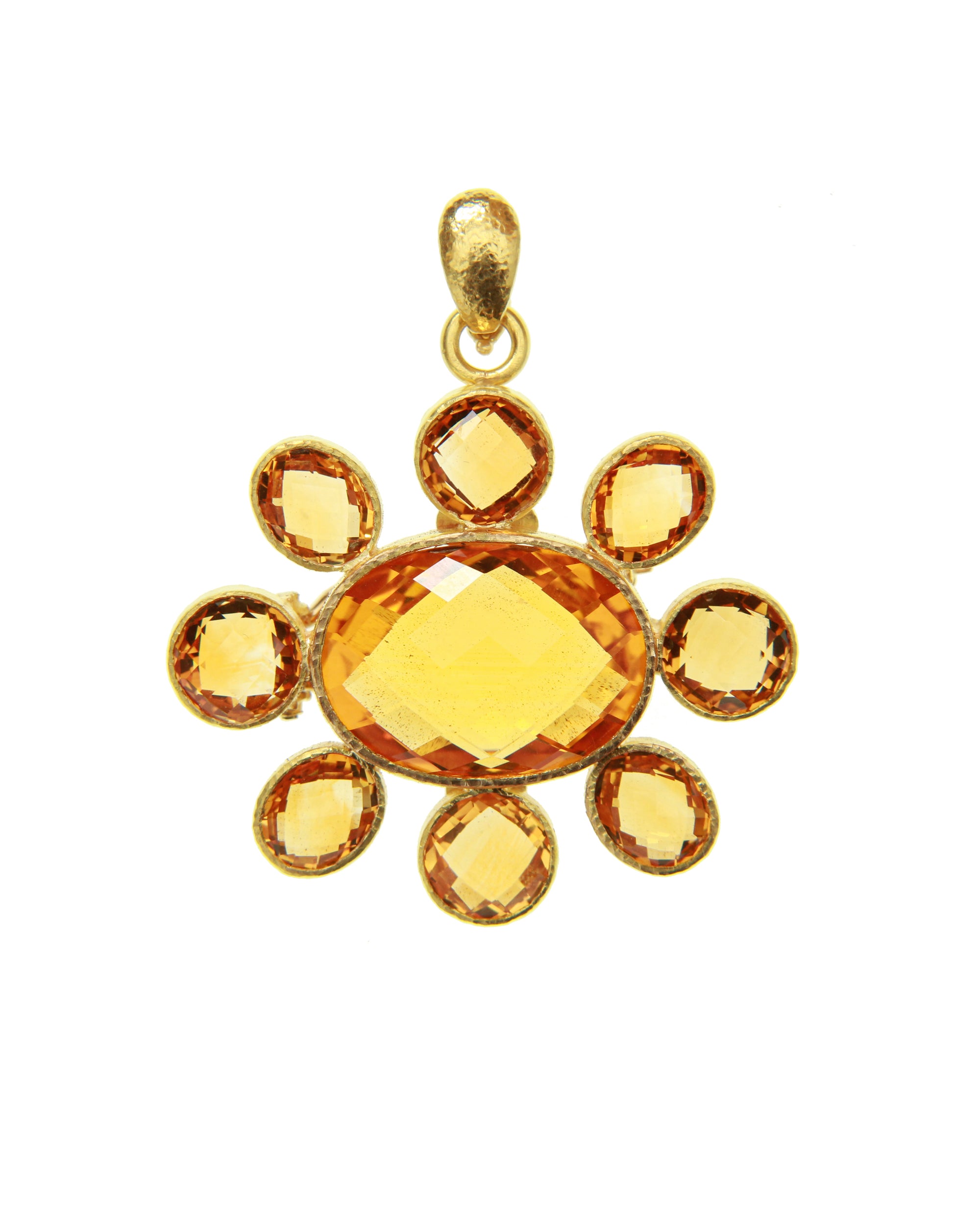 Citrine Brooch/Pendant