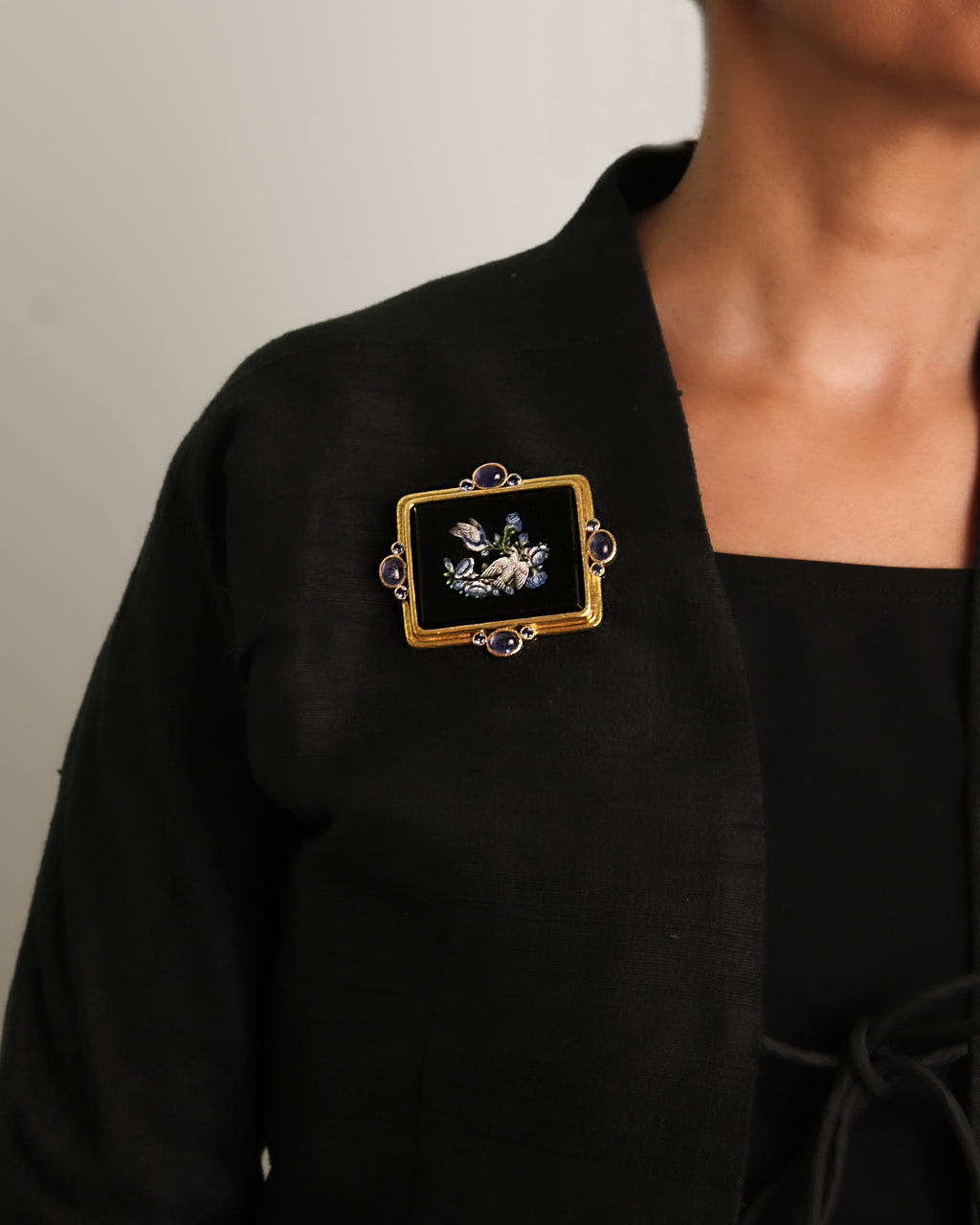 Antique Micromosaic Brooch/Pendant