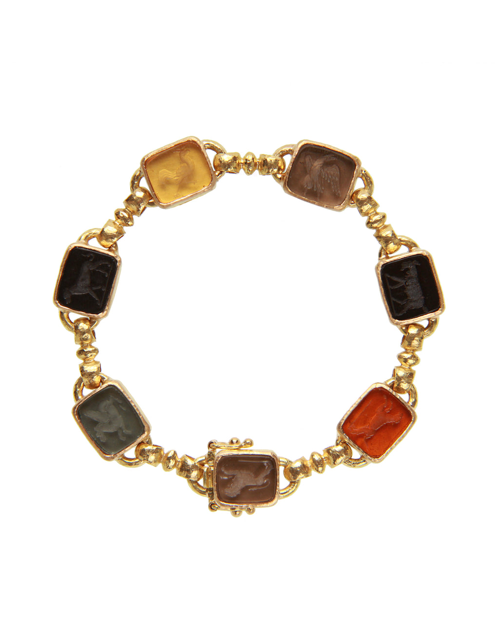 Neutral 'Zoo' Bracelet with Celtic Connectors